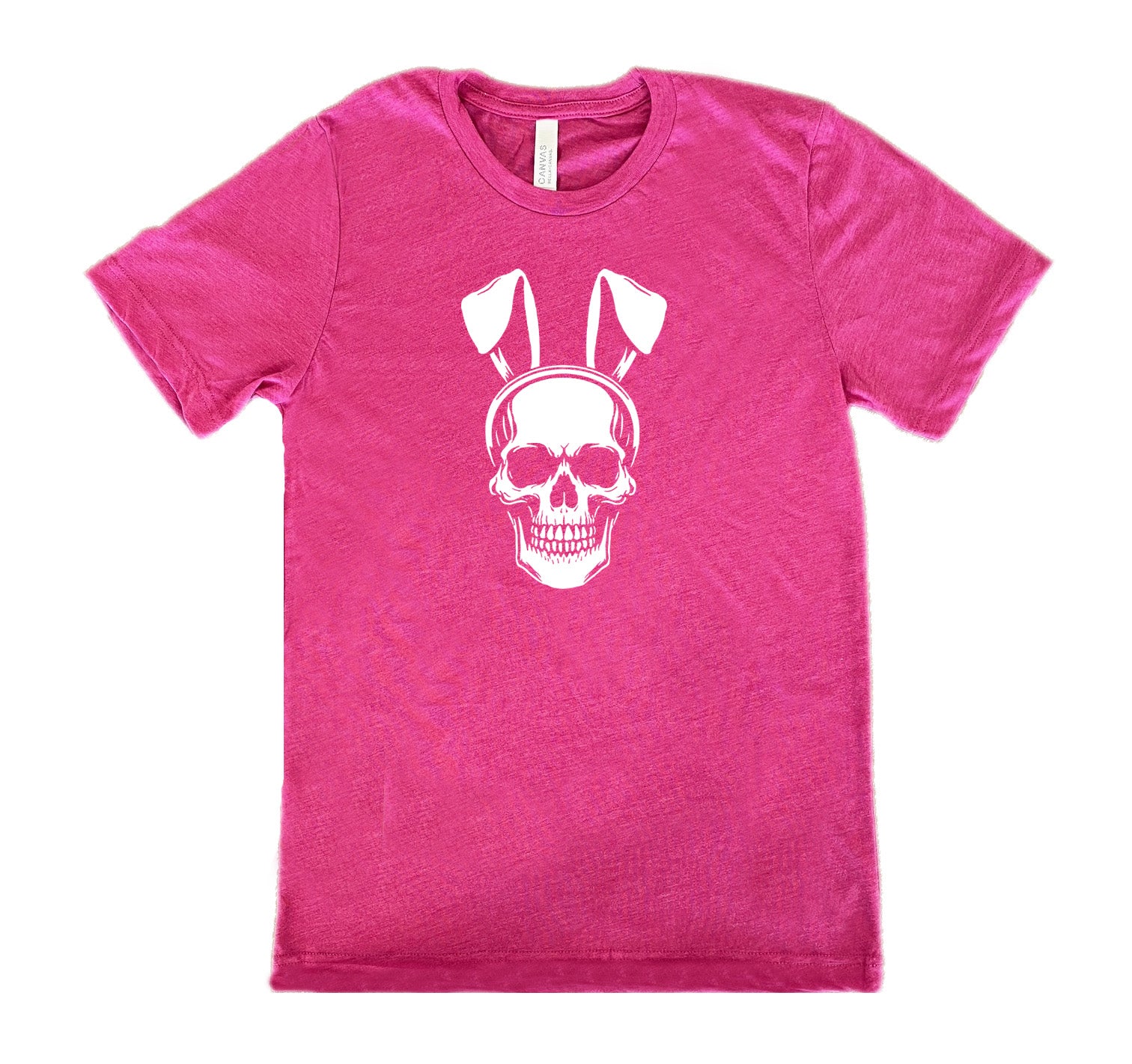 Easter Skull Graphic T-Shirt for Men & Women - Trendy Unisex Tee for Halloween, Gothic Fashion, and Streetwear