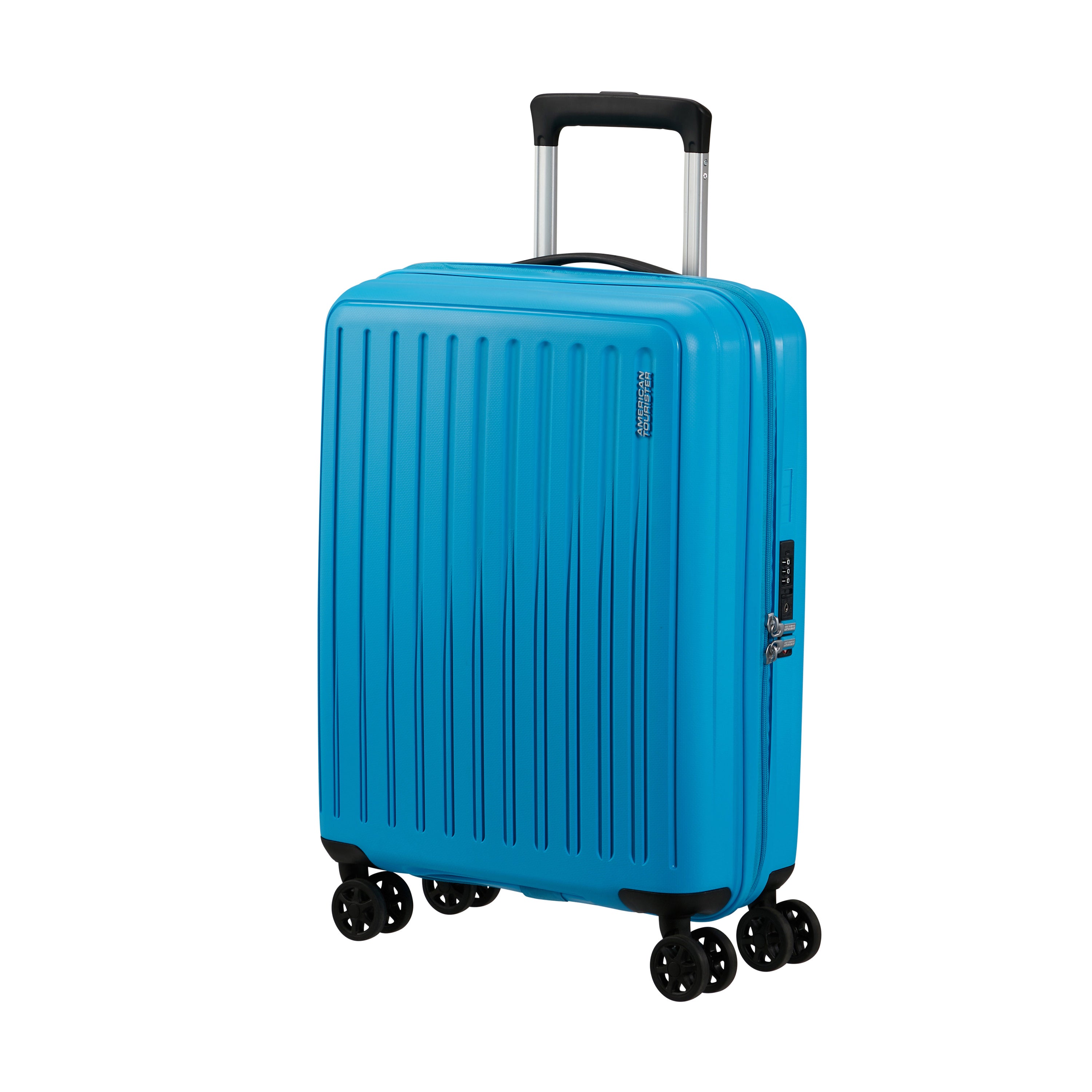 American Tourister Rejoy Expandable Spinner Carry-On Luggage - Lightweight Suitcase for Air Travel, Business Trips & Weekend Getaways