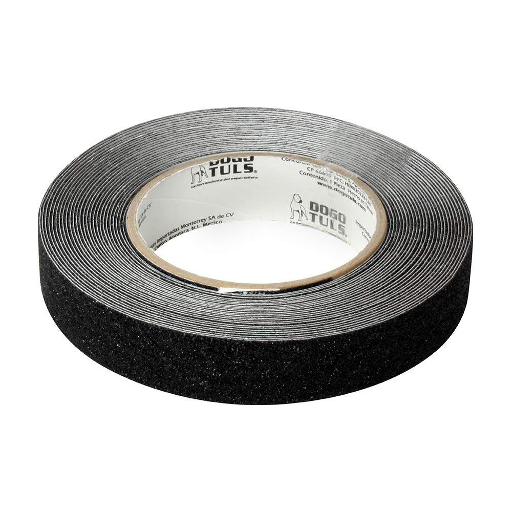 Anti-Slip Grip Tape 1 Inch x 15 Feet Black - Heavy Duty Non-Skid Safety Tape for Stairs, Ramps, Floors & Work Surfaces