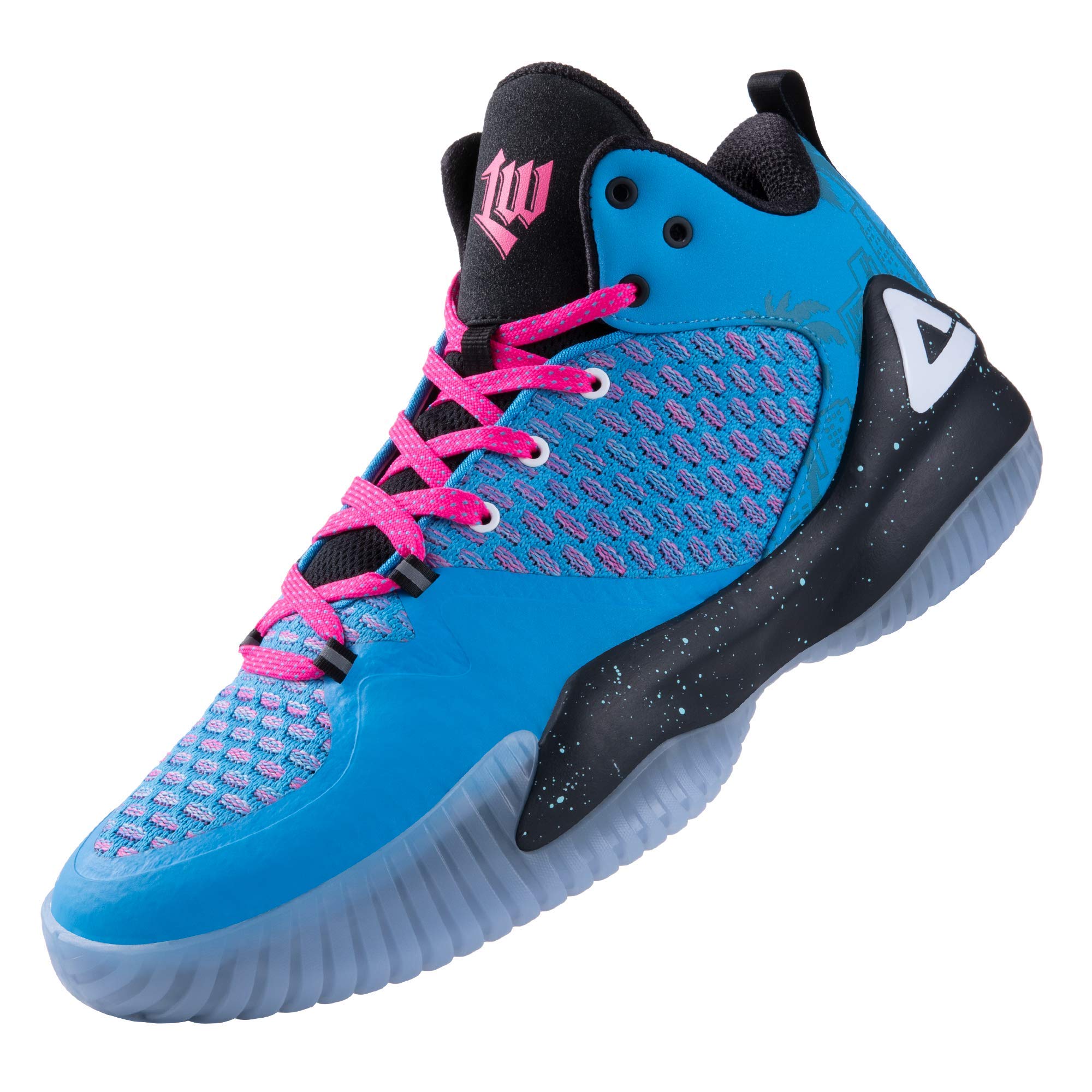 PEAK High Top Men's Basketball Shoes - Breathable Streetball Sneakers for Outdoor & Fitness with Cushioning Support | Perfect for Court Play, Training & Casual Wear