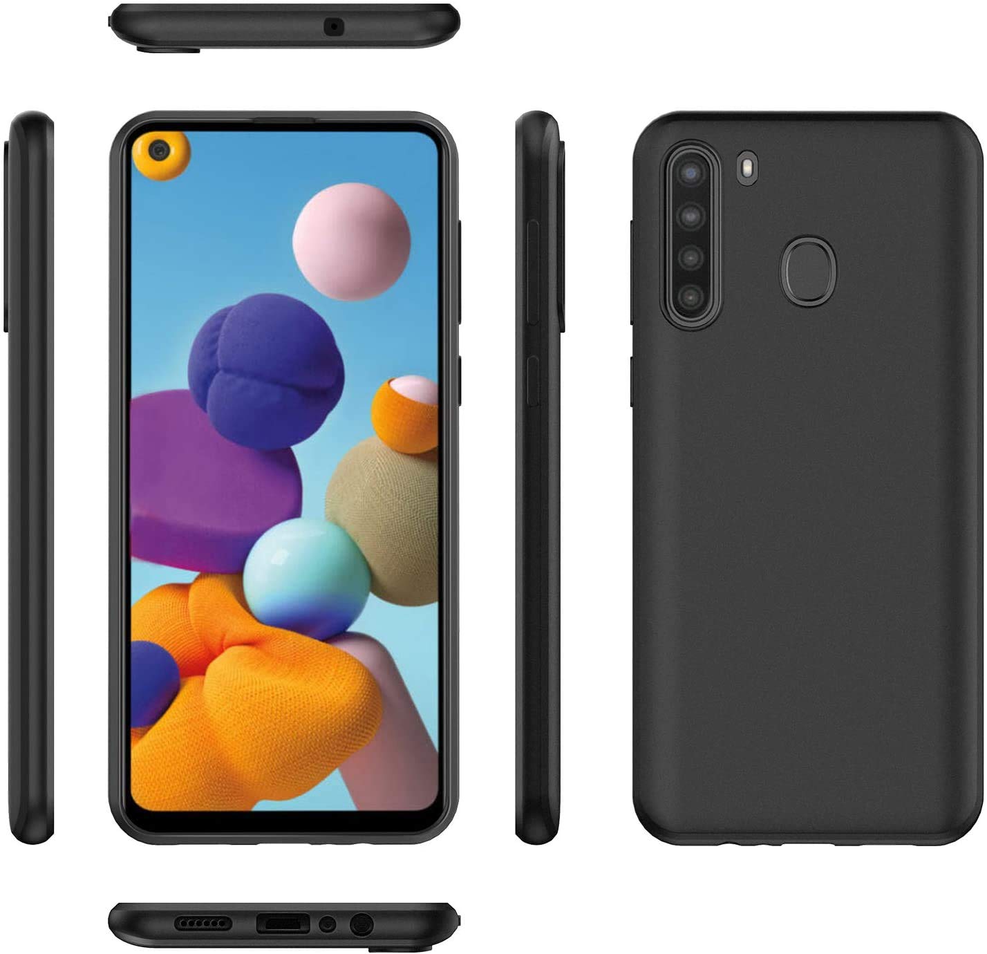 SAMSUNG Galaxy A21 4G LTE Smartphone (Renewed) - 6.5