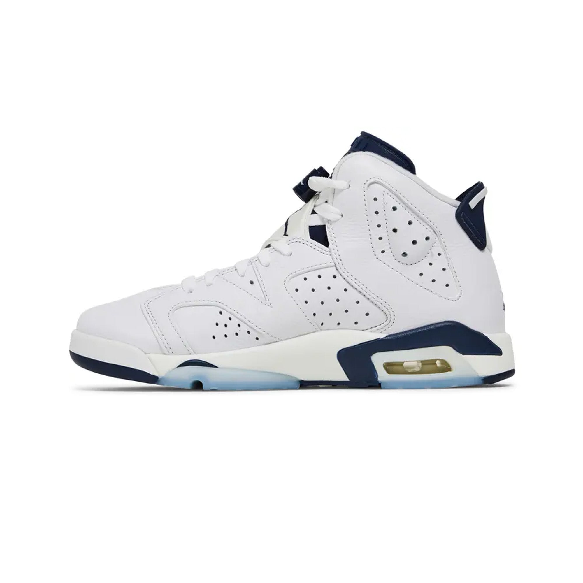 Air Jordan 6 Retro 'Midnight Navy' GS Sneakers (2022) - Men's/Women's Basketball Shoes for Court & Street Style Fashion