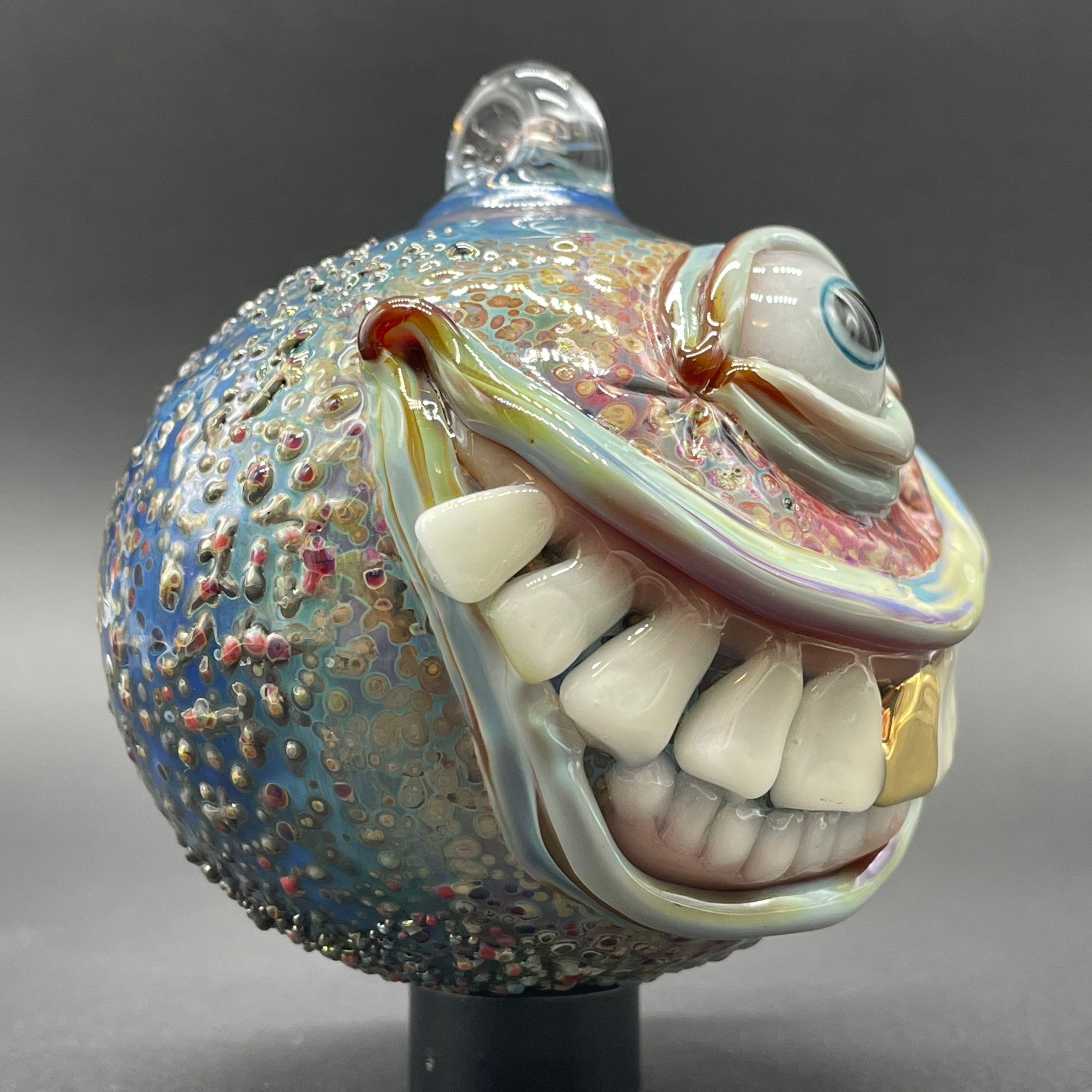 Smiling Cyclops Ornament - Unique Handmade Home Decor for Christmas, Halloween & Gifts | Perfect for Shelf, Desk & Party Decorations