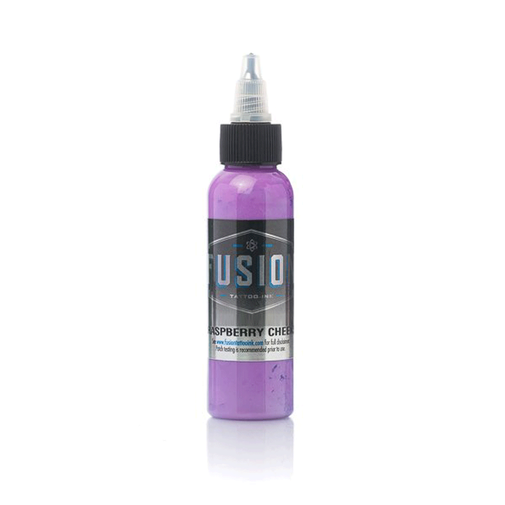 Raspberry Cheeks Fusion Ink - 1 oz Premium Tattoo Ink for Professional Artists | Perfect for Tattoo Shops, Body Art & Permanent Makeup