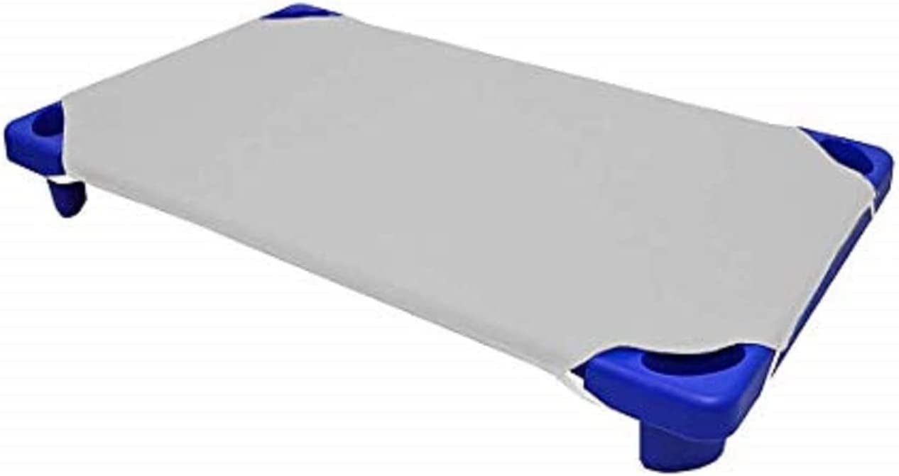 **Premium Poly Cotton Daycare Cot Sheets for Toddlers & Preschool - Pack of 24 (23