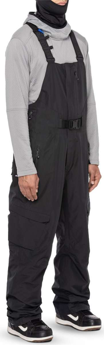 686 Quantum Hydrastash Thermagraph Bib Snow Pants 2024 - Waterproof Insulated Ski Bibs for Men & Women - Perfect for Snowboarding, Skiing & Winter Outdoor Activities