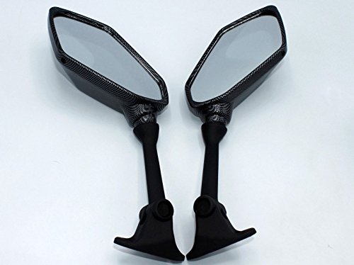 Kawasaki Ninja ZX6 ZX6R 2009-2012 i5 Carbon Fiber Mirrors - Lightweight & Durable Motorcycle Side Mirrors for Enhanced Visibility & Style