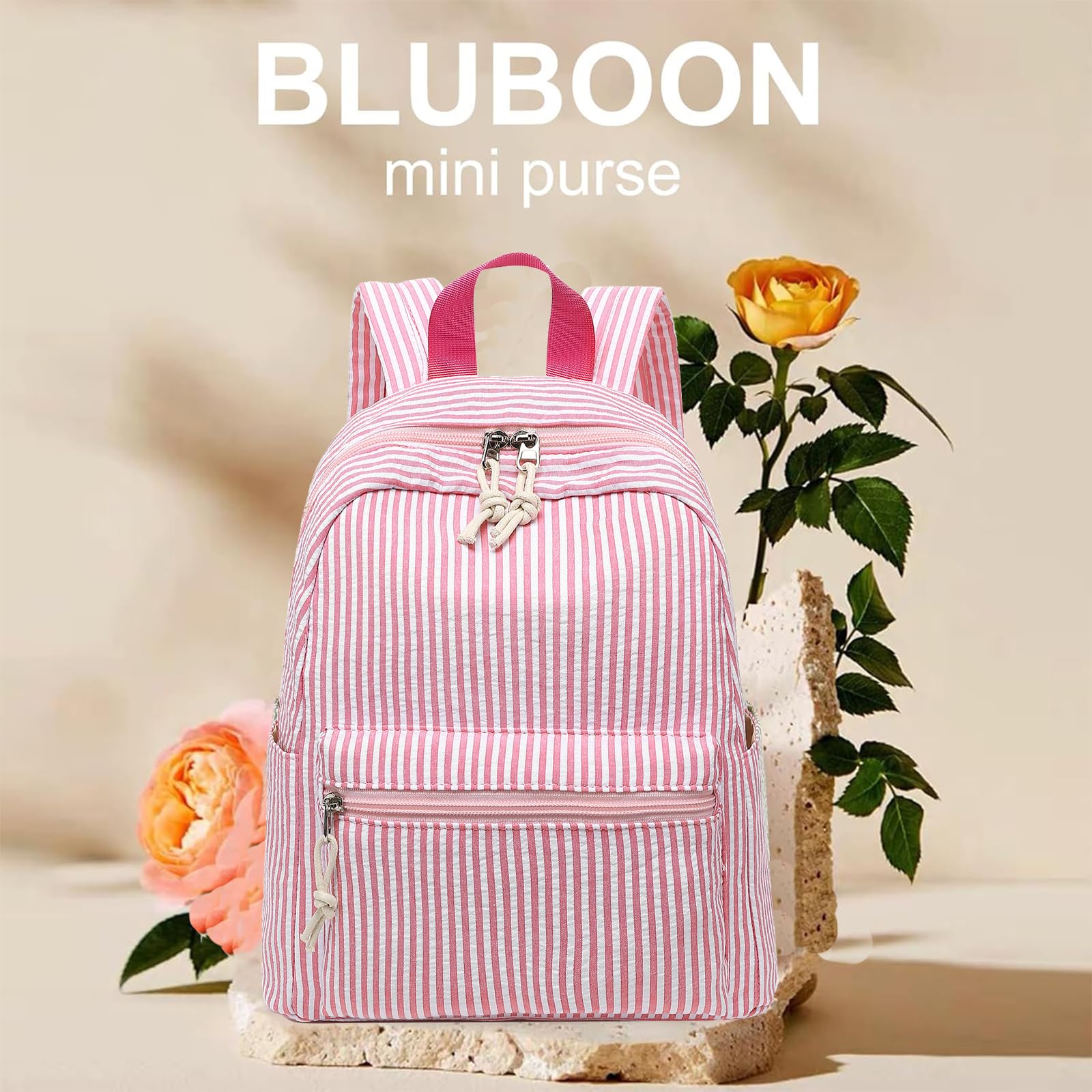 Bluboon Girls Mini Backpack for Women & Teens - Cute Small Backpack Purse for School, Travel & Daily Use | Lightweight Casual Bookbag for College, Work & Outings