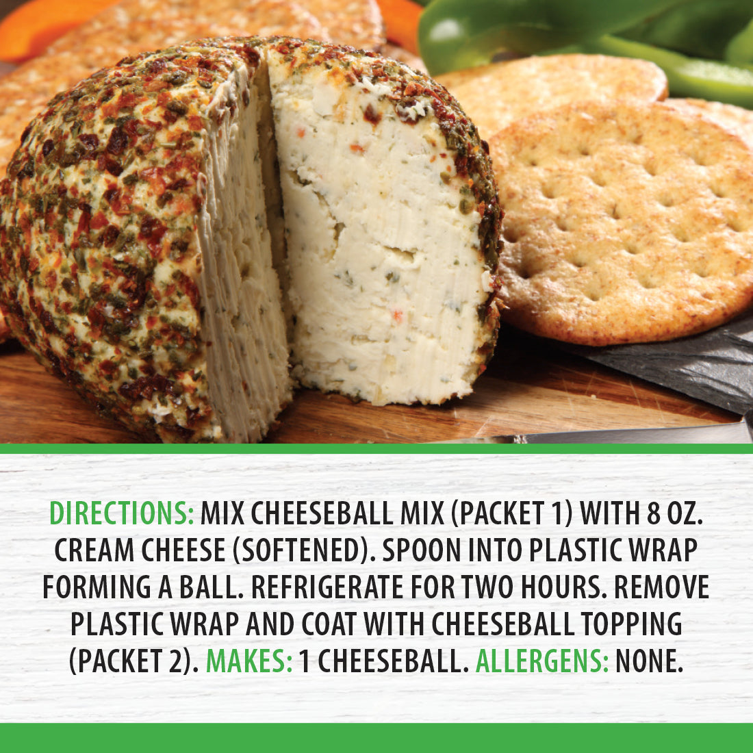 Delicious Garden Vegetable Cheeseball - Perfect for Parties, Appetizers & Holiday Gatherings | Homemade Cheese Ball Recipe