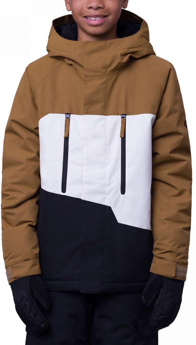 686 Boys Geo Insulated Jacket 2024 - Waterproof Winter Coat for Kids - Warm Snow Jacket for Boys - Perfect for Skiing, Snowboarding & Outdoor Adventures
