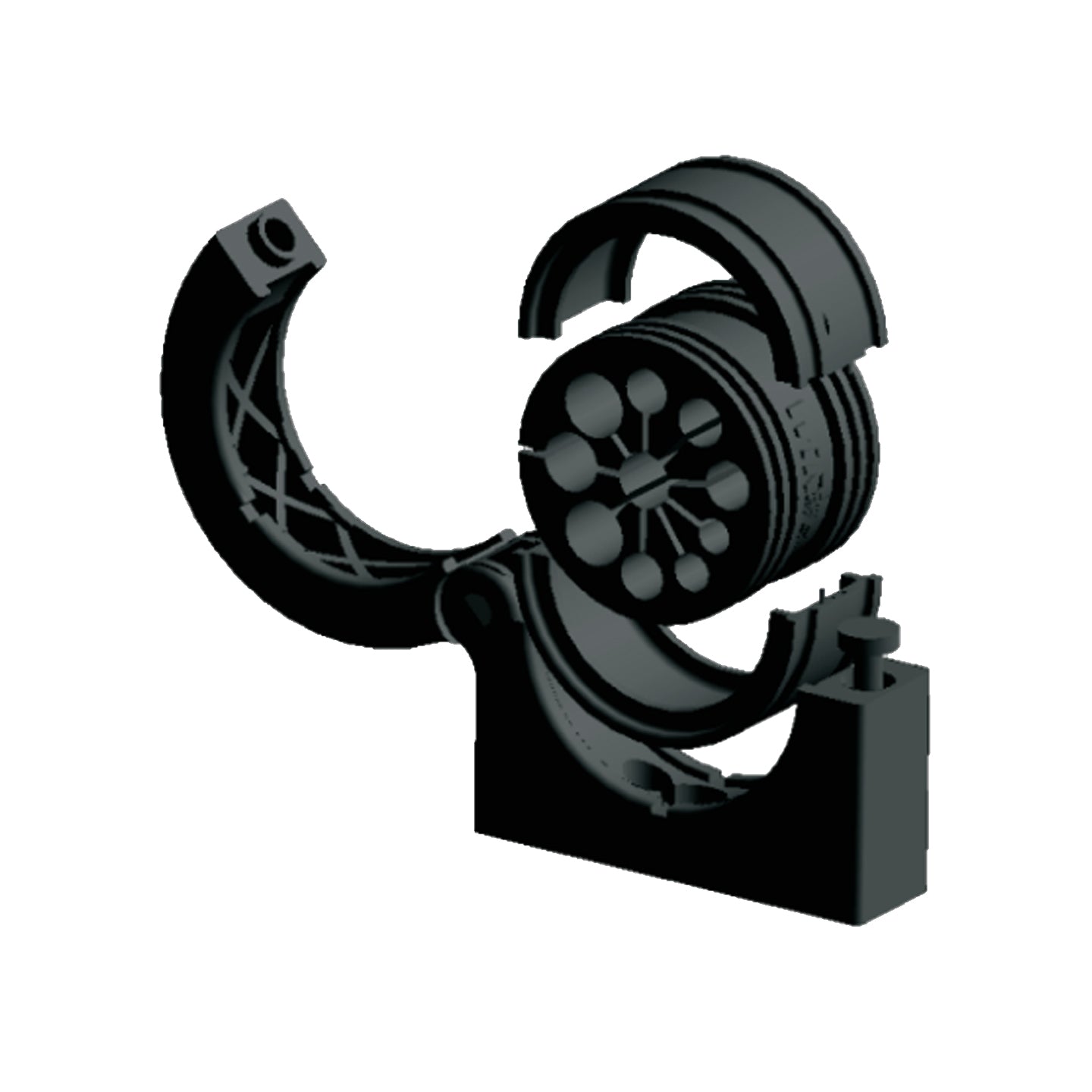 ABB IRB4600 Industrial Robot Cable Management Kit - Durable Accessories for Robotic Arm Wire Protection | Ideal for Automation, Manufacturing & Assembly Lines