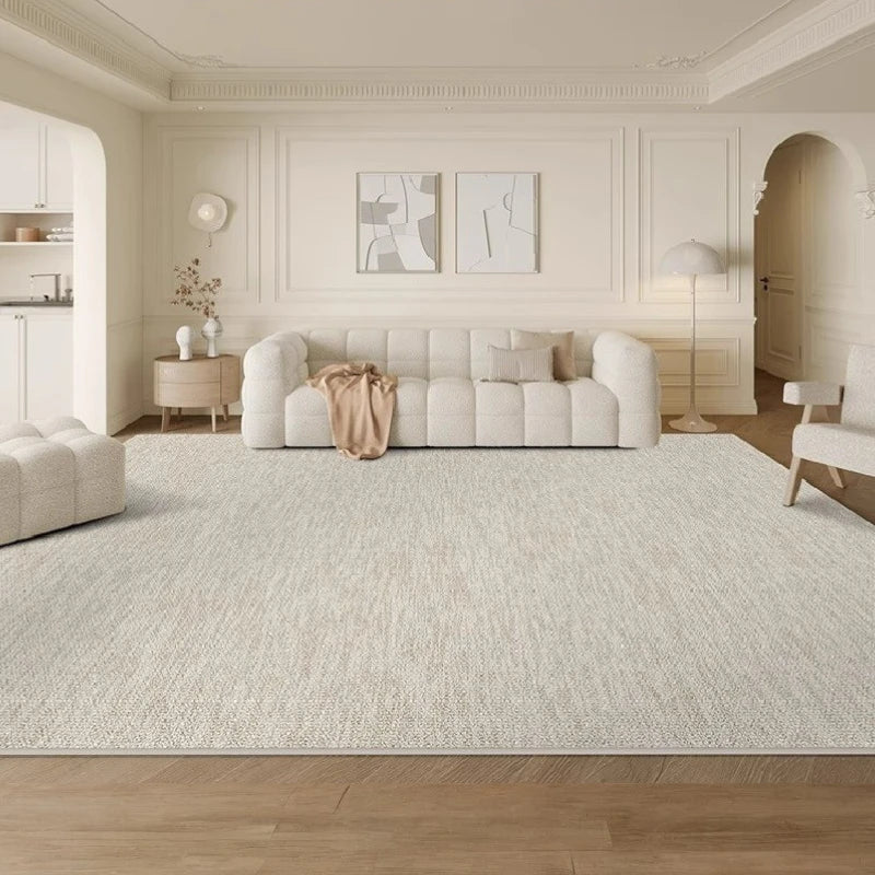 Dalary Velvet Minimalist Waterproof Area Rug for Living Room - Soft Non-Slip Floor Mat, Easy to Clean Home Decor for Bedroom, Dorm & Office