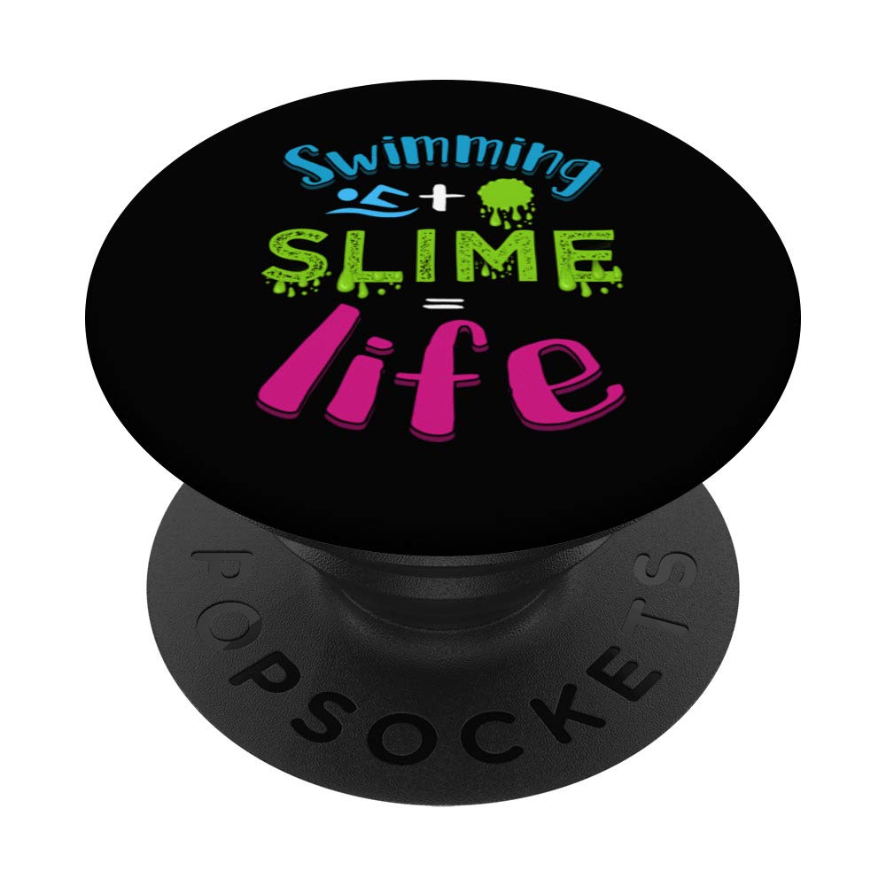 Swimming Slime Phone Stand for Swimmers - Non-Slip Holder for Poolside & Beach Use