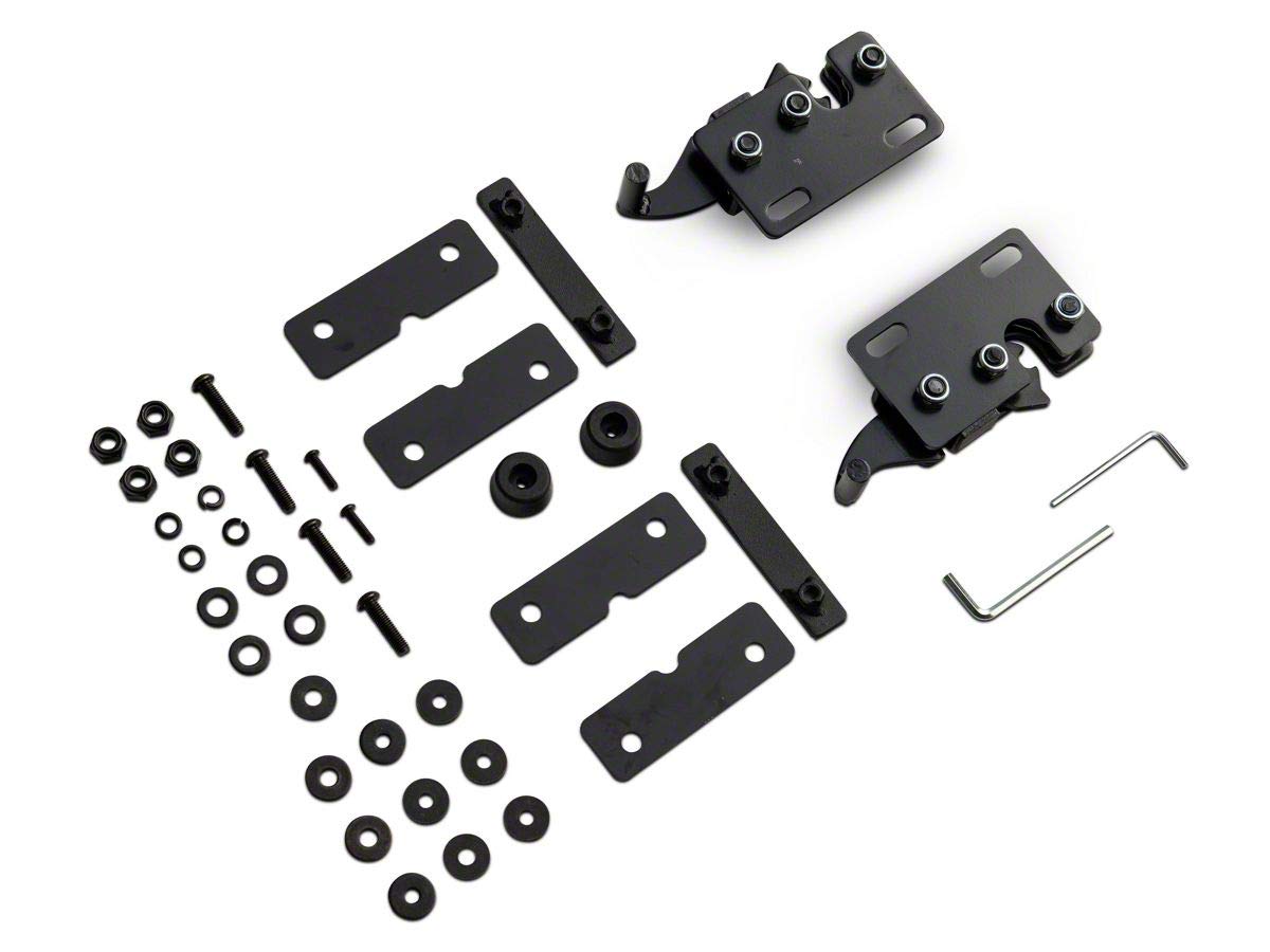 Barricade Tubular Adventure Doors for 2007-2018 Jeep Wrangler JK 4-Door - Rear Compatible Off-Road Accessories for Enhanced Safety & Style | Perfect for Trail Riding & Outdoor Adventures