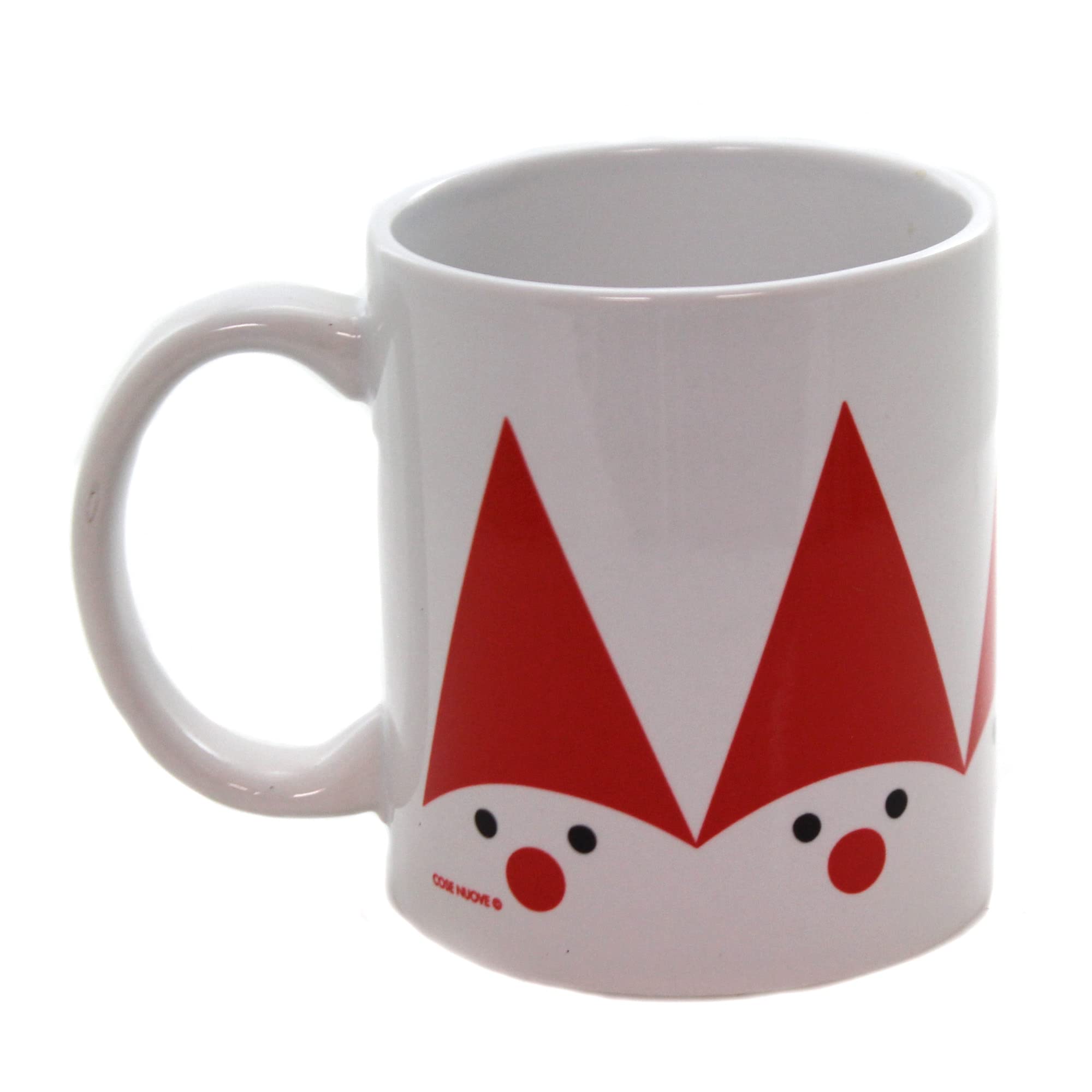 3.5 Inch Ceramic Tabletop Tomte Trees Mug - Christmas Novelty Coffee Cup for Holiday Decor & Gift (19005) | Perfect for Hot Cocoa, Tea & Festive Home Decor