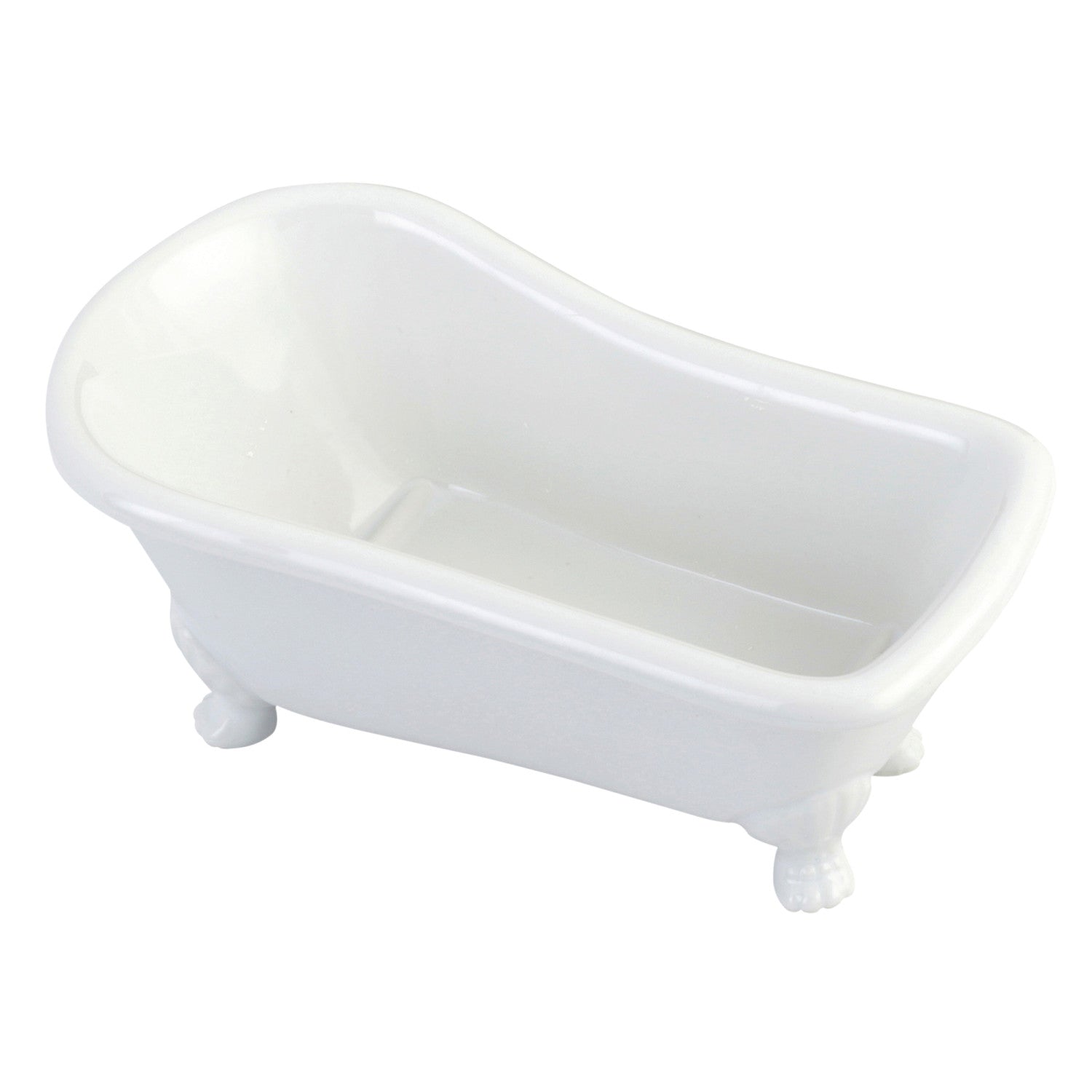 BATUBW 7 Inch Mini Bathtub for Small Pets - Portable White Plastic Pet Bath Tub for Dogs, Cats, Rabbits - Perfect for Travel, Grooming & Indoor Use