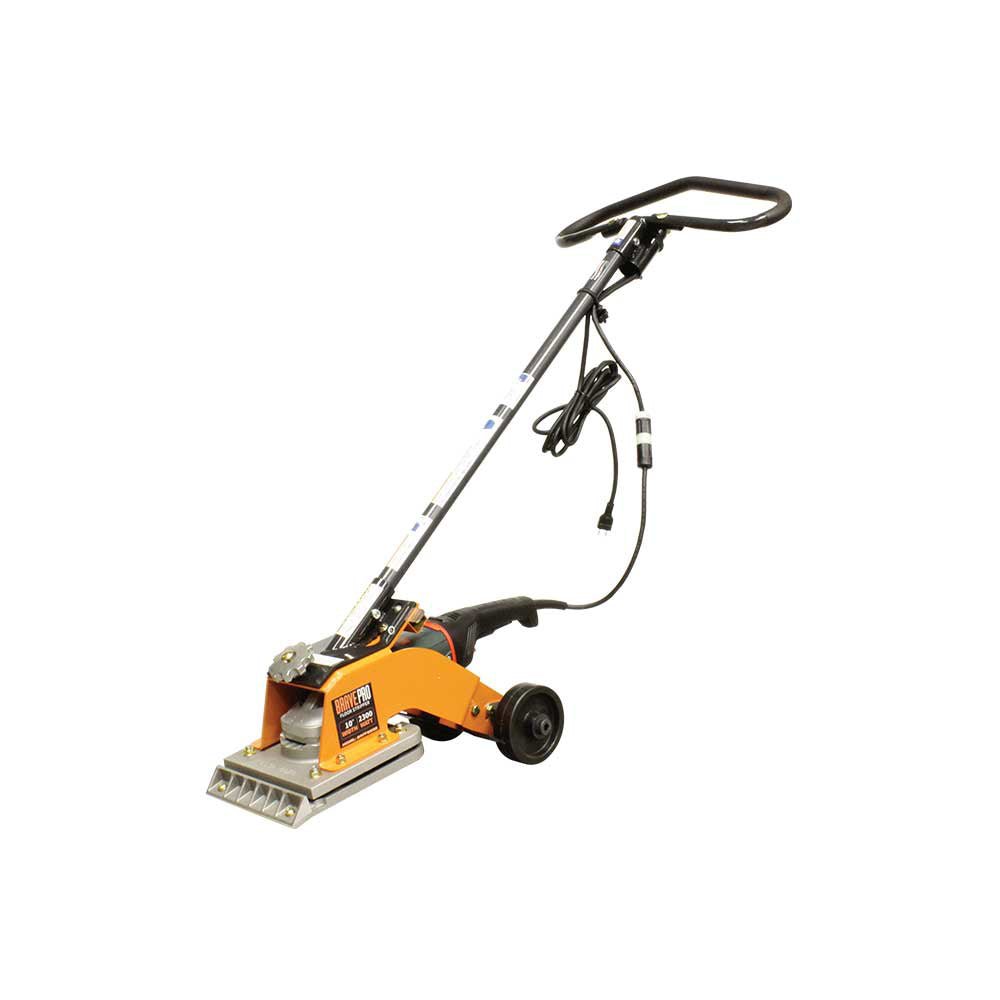 Brave 10-Inch Electric Floor Stripper - Heavy Duty Floor Stripping Machine for Hardwood, Tile & Vinyl - Perfect for Home Renovation & Commercial Use