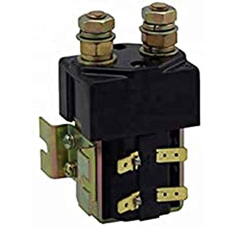 Club Car DS Golf Cart 36V/48V Solenoid Replacement (2000 & Up) - Curtis SW80 1019087-01 - Perfect for Golf Course Maintenance & Neighborhood Transport