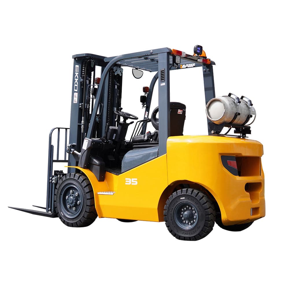 EKKO 6000-7000 lbs Capacity Liquid Propane Forklift - Heavy Duty Warehouse Equipment for Loading, Material Handling & Industrial Operations