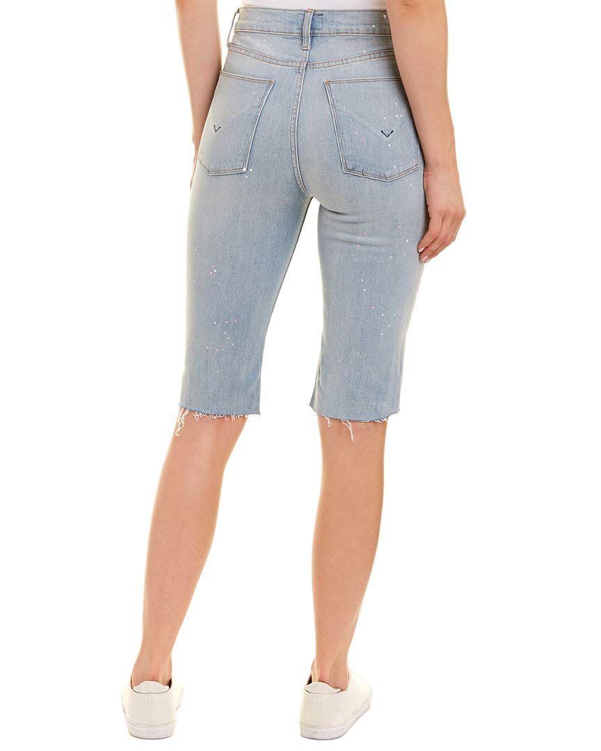 HUDSON Women's Zoeey High Rise Cut Off Boyfriend Jean Shorts - Distressed Denim Shorts for Women, Comfortable Summer Casual Wear - Perfect for Beach, Vacation and Street Style Outfits