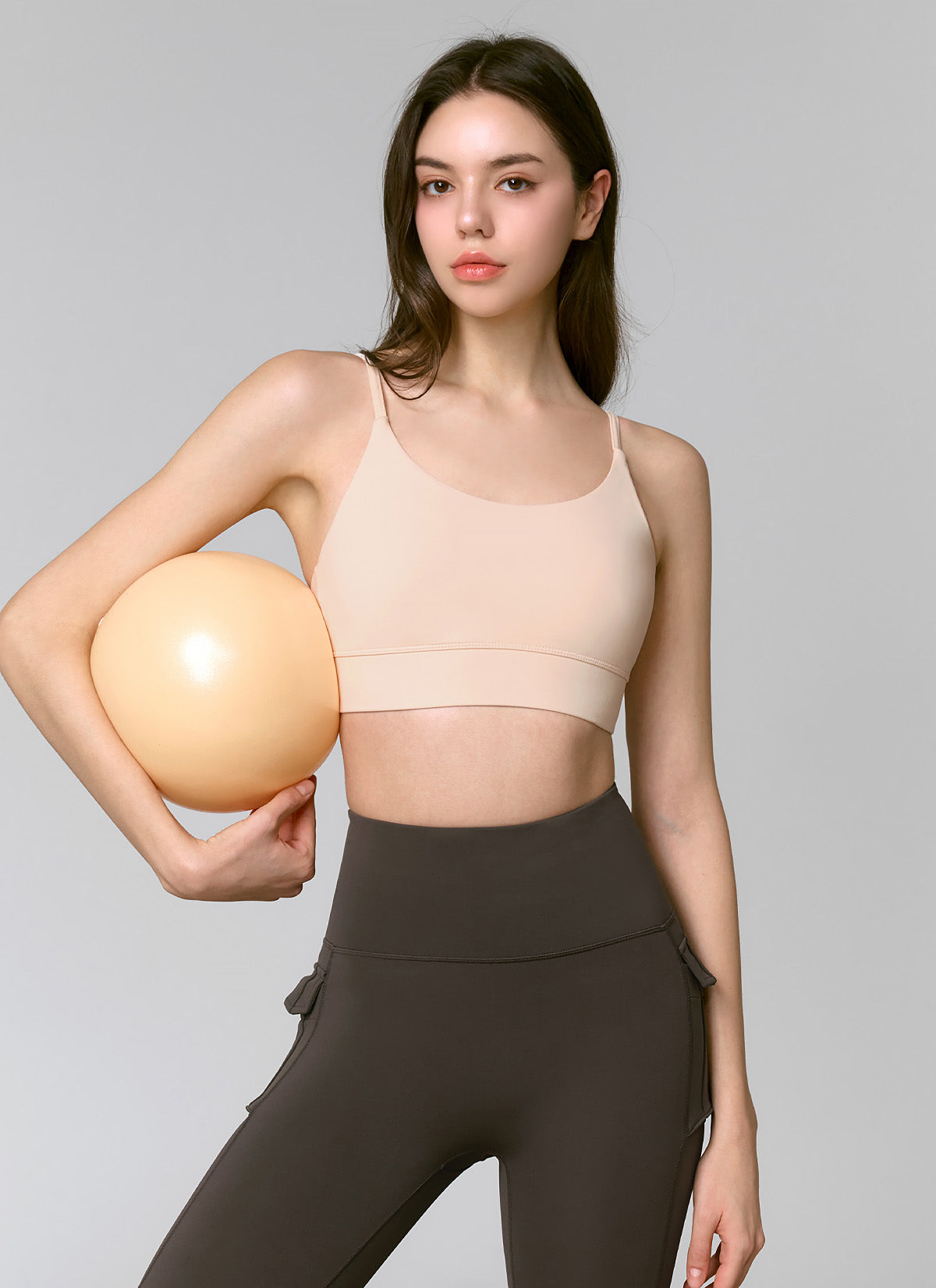 Heidi Basic Bra Top - Comfortable Wireless Bralette for Women, Seamless Yoga Sports Bra, Perfect for Workout, Lounge & Everyday Wear