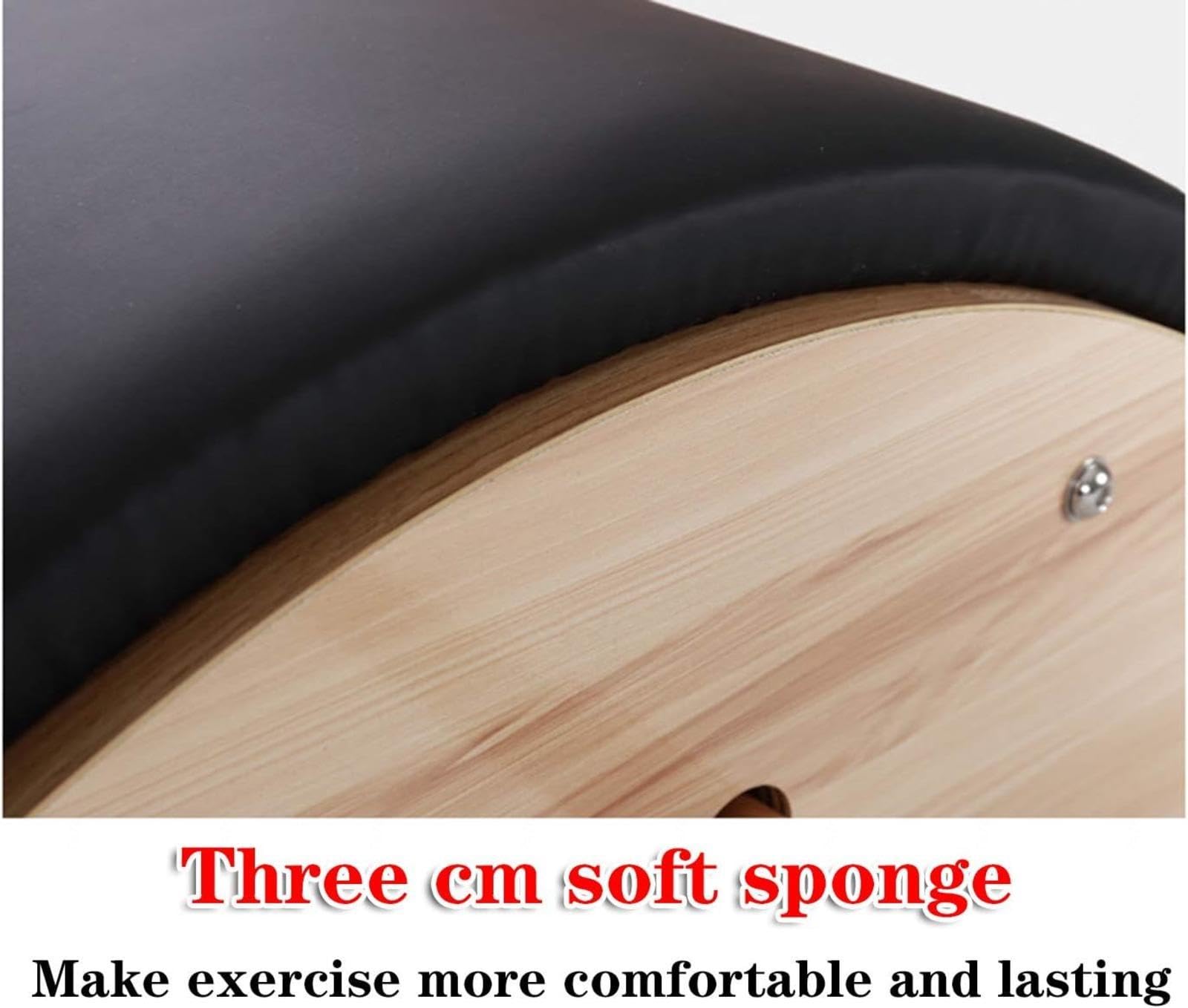 Professional Pilates Reformer Spine Corrector Barrel - Chest Opener & Spinal Curve Alignment Tool for Posture Correction | Ideal for Home Gym, Physical Therapy, and Pilates Studio Use