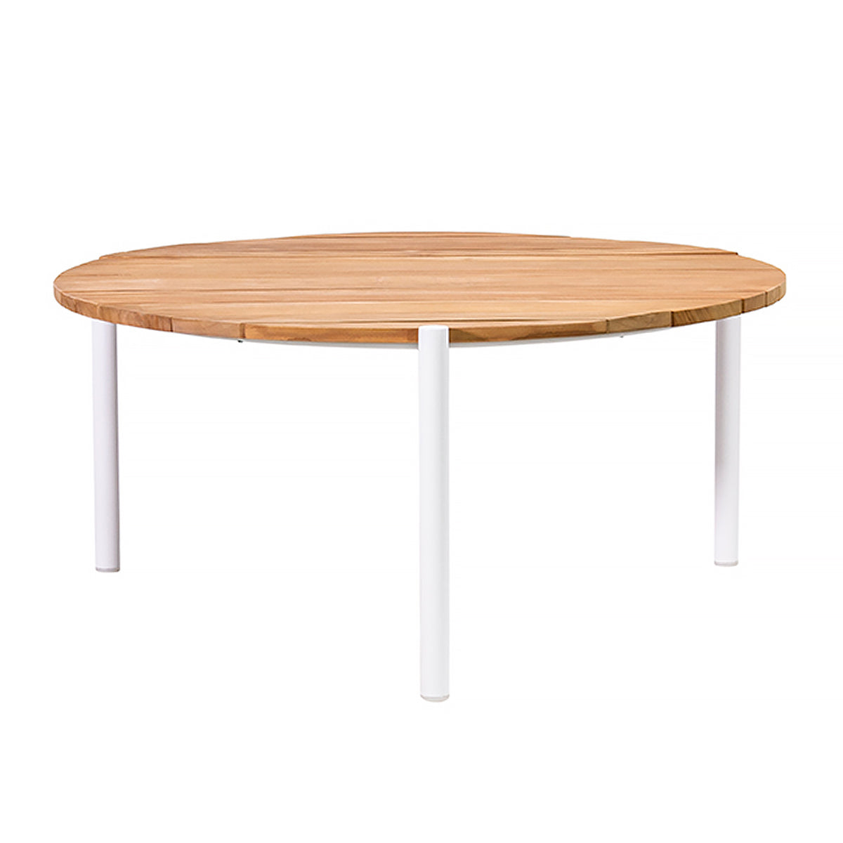 Modern Round Coffee Table - Solid Wood Living Room Furniture for Home Decor - Perfect for Small Spaces, Apartments & Cozy Living Rooms