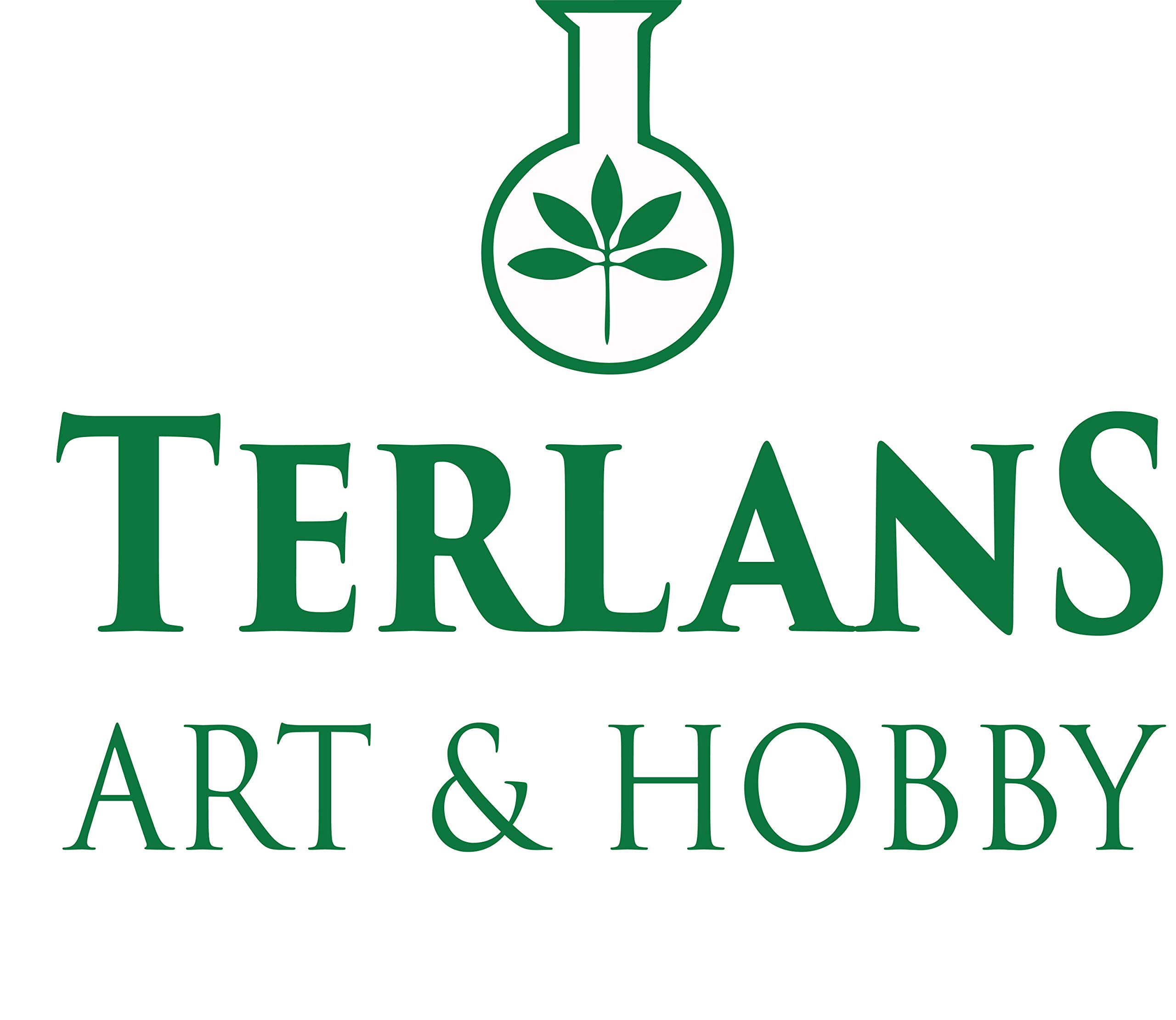 TERLANS Refined Anatolian Walnut Oil - 3.38 fl oz (100ml) - Premium Natural Oil for Painting Medium & Wood Finishing - Ideal for Artists & Woodworkers - Perfect for Oil Painting, Varnishing, and Furniture Restoration