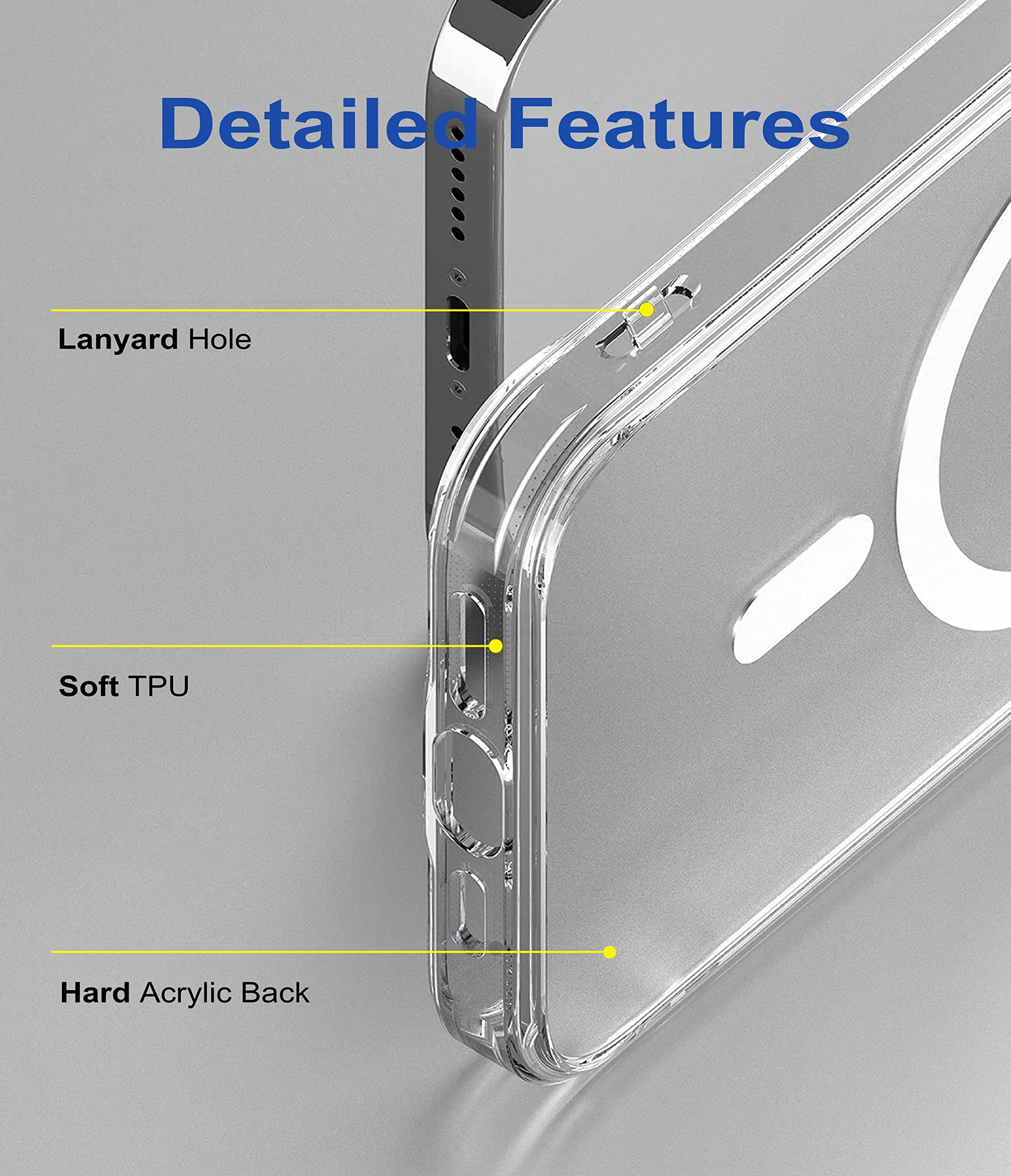 Amazon Basics Clear TPU Back Case Cover for iPhone 11 Pro Max - Slim Protective Phone Case with Scratch Resistance for Everyday Use & Travel
