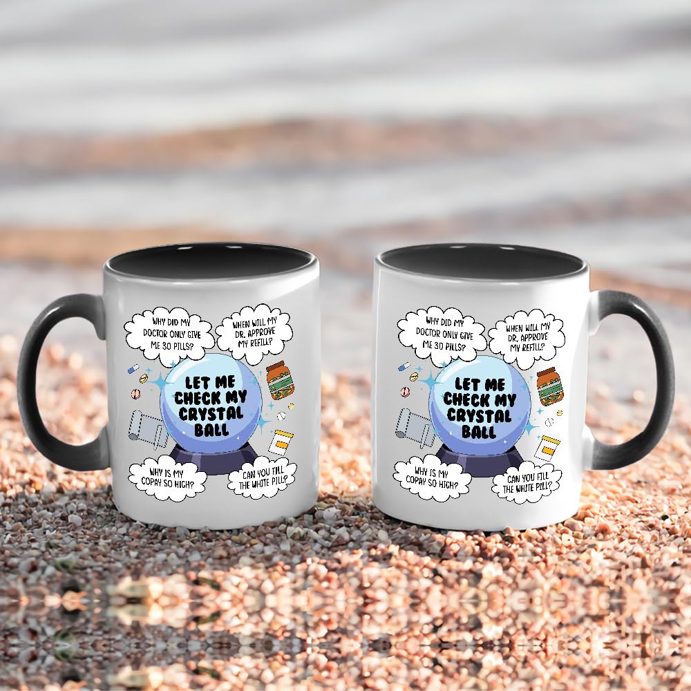 Pharmacy Gifts for Women & Men - 11oz Ceramic Coffee Mug for Pharmacists, Pharmacy Tech Week Gifts, Coworker Appreciation, Staff & Manager Presents - Perfect for Coffee Breaks at Pharmacy Workplace (PMD02)