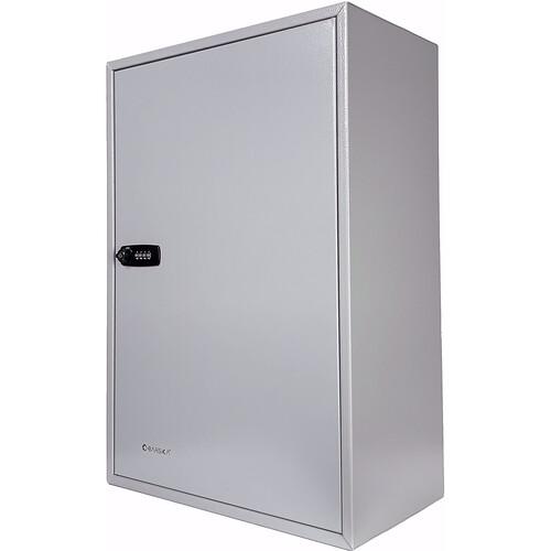 Barska CB13562 300 Position Adjustable Key Cabinet with Combination Lock - Secure Key Storage Solution for Home, Office & Commercial Use - Gray