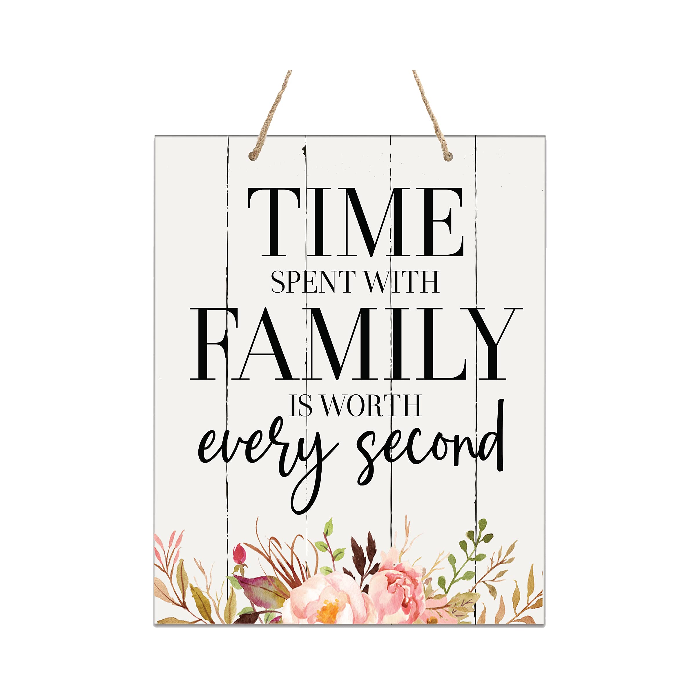 LifeSong Wooden Wall Sign - Bible Verse Decor for Couples & Housewarming | Home & Office
