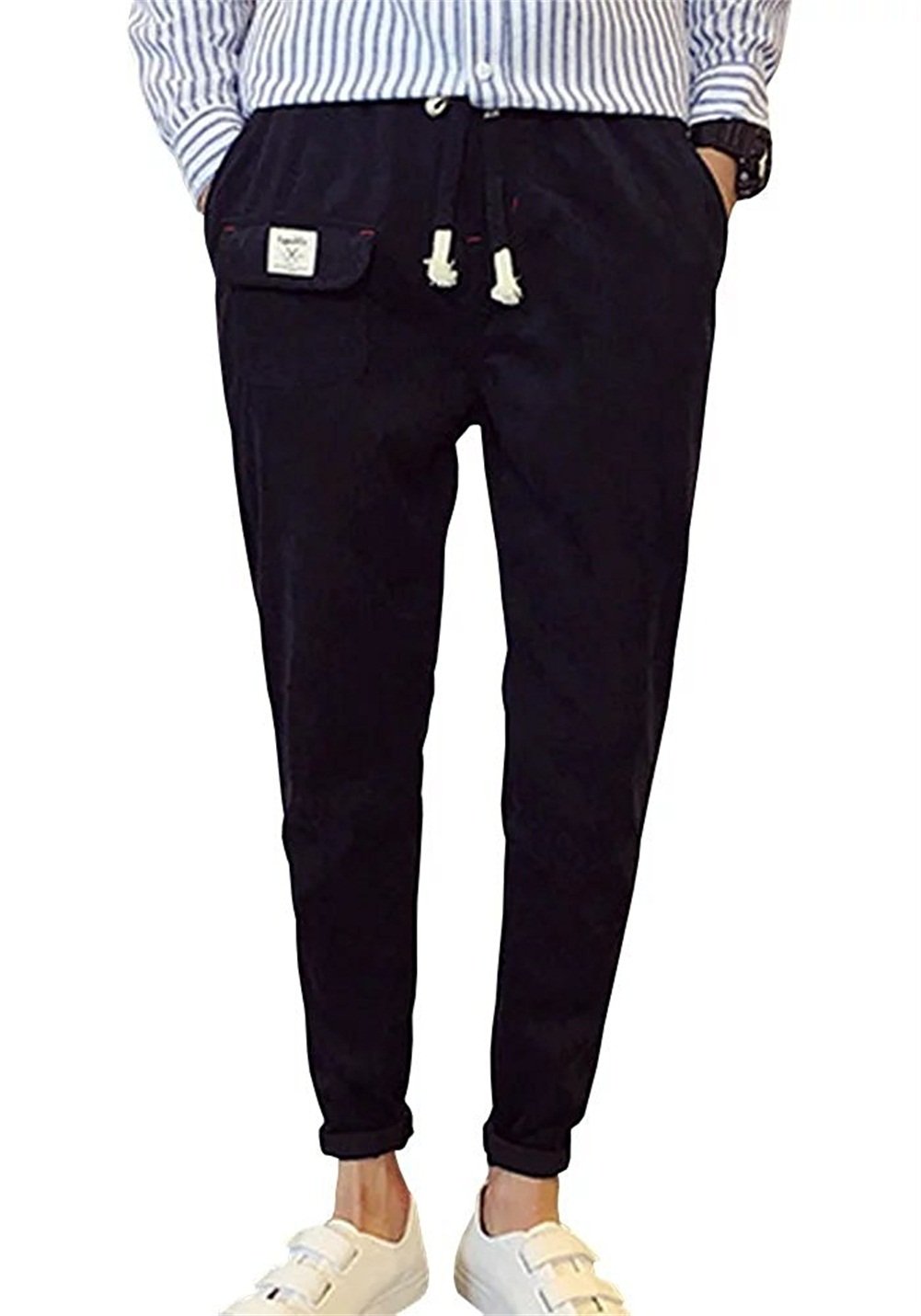 TENKING Men's Casual Jogging Pants - Lightweight Running Trousers for Gym, Workout & Lounge Wear - Comfortable Athletic Sweatpants for Men