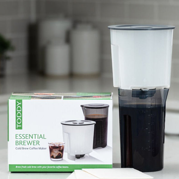 Toddy Essential Cold Brew Coffee Maker - Iced Coffee Maker for Home & Office - Perfect for Smooth & Low-Acid Cold Brew Coffee Lovers