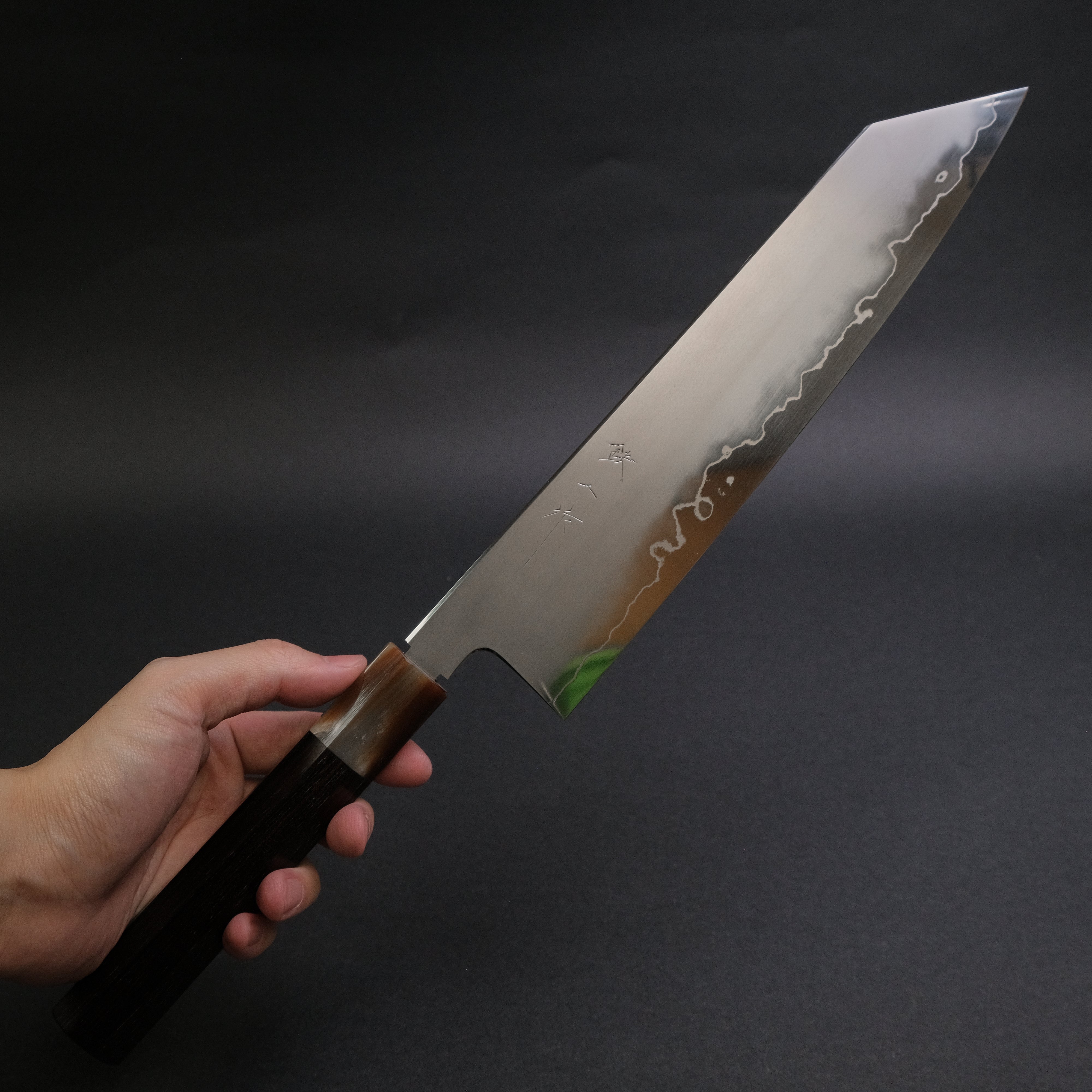 Premium Tetsujin Silver #3 Kasumi Kiritsuke Gyuto 270mm Japanese Chef Knife with Taihei Makassar Ebony Handle - Perfect for Sushi, Meat Slicing & Precision Kitchen Tasks