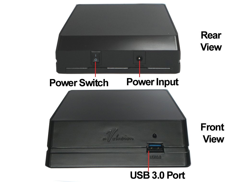 Avolusion HDDGear 8TB USB 3.0 External Hard Drive for Gaming - Compatible with PS4 Pro & Slim (Pre-Formatted) - 2 Year Warranty - Perfect for Game Storage & Backup