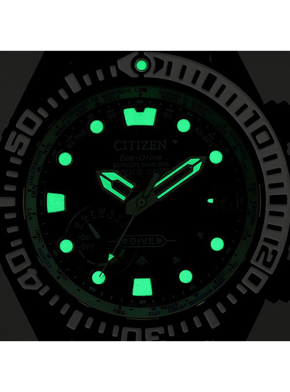 CITIZEN PROMASTER Eco-Drive Satellite Wave GPS Diver's Watch CC5006-06L - Japanese Made JDM - Perfect for Scuba Diving, Outdoor Adventures & Luxury Collectors