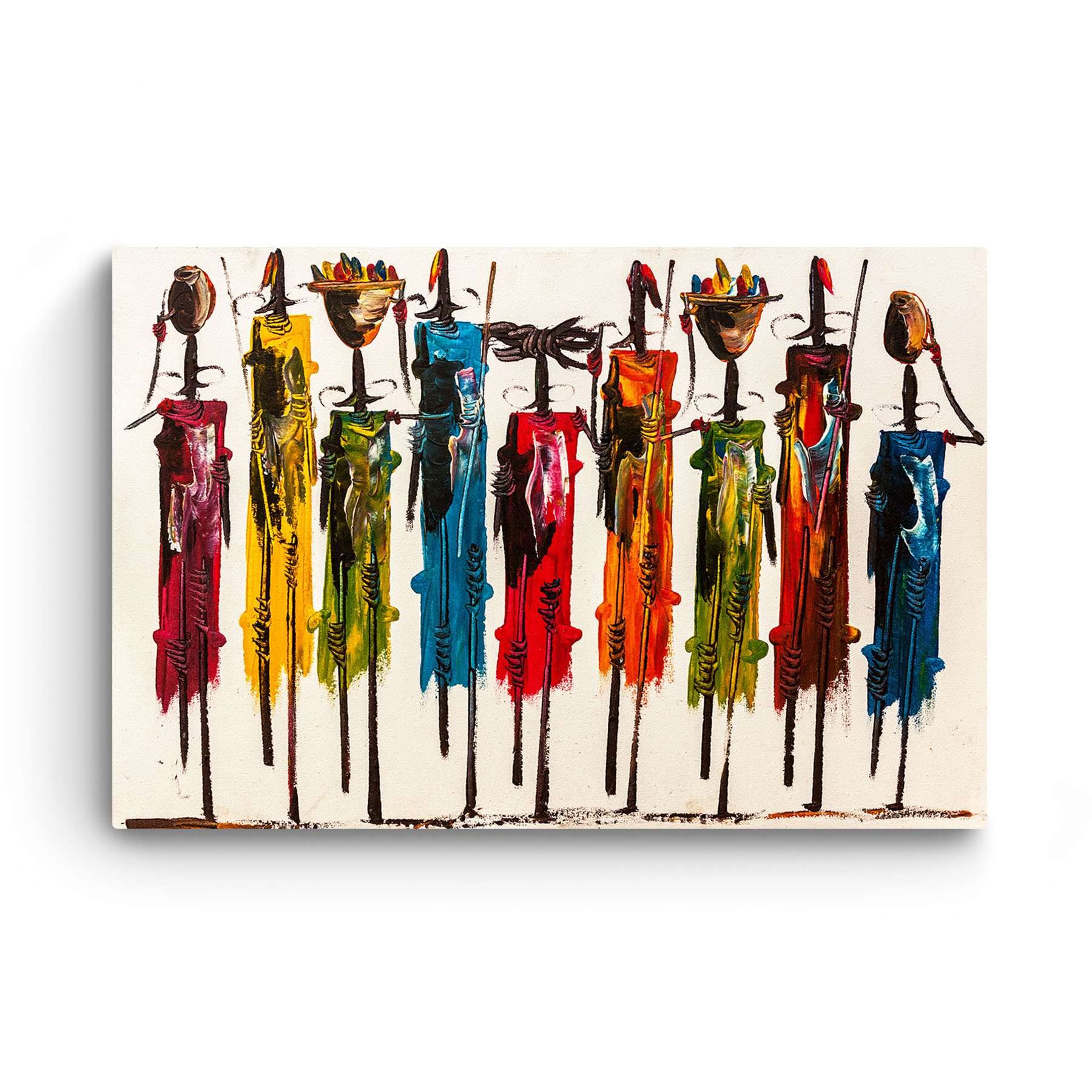 Startonight African Tribe Canvas Wall Art - 32