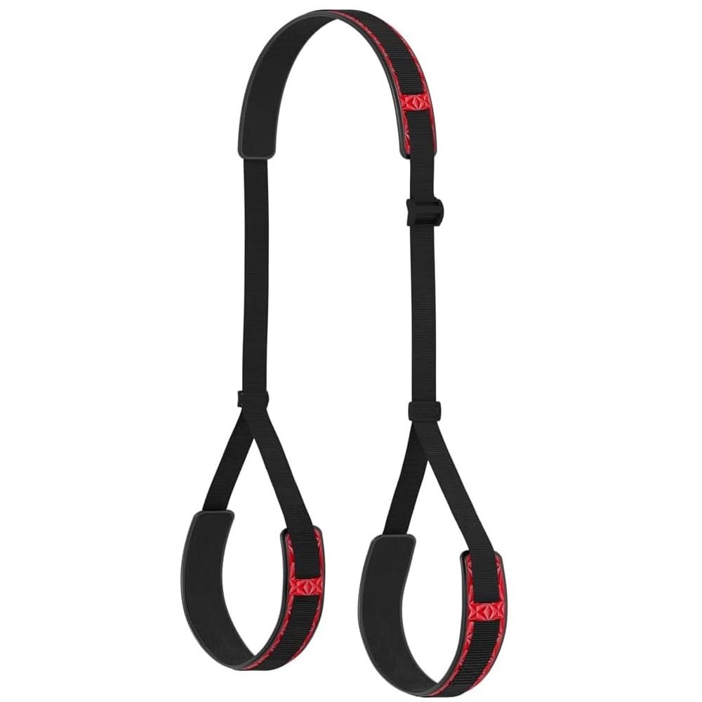 Premium BDSM Sex Swing for Couples - Heavy Duty Hanging Door Spinner, Ceiling Mount Sex Sling with Bondage Restraints - Adult Sex Furniture for Spice Up Bedroom, Bondage Play & Erotic Adventures