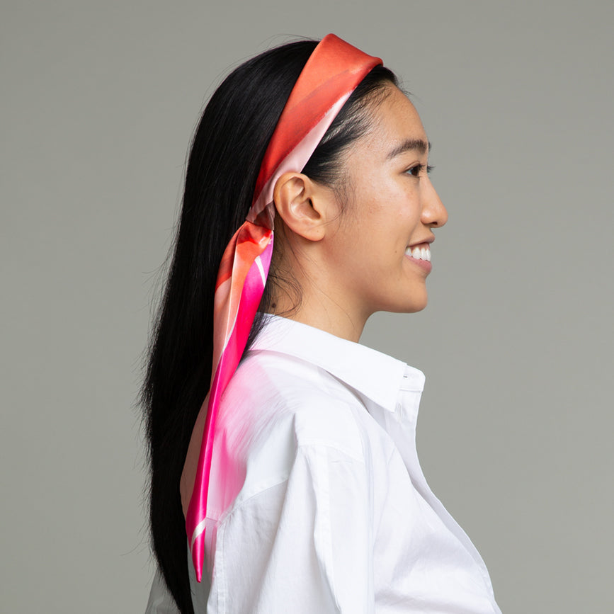 Samira Satin Headband for Women - Soft & Comfortable Hair Accessory for Workouts, Yoga, and Everyday Style