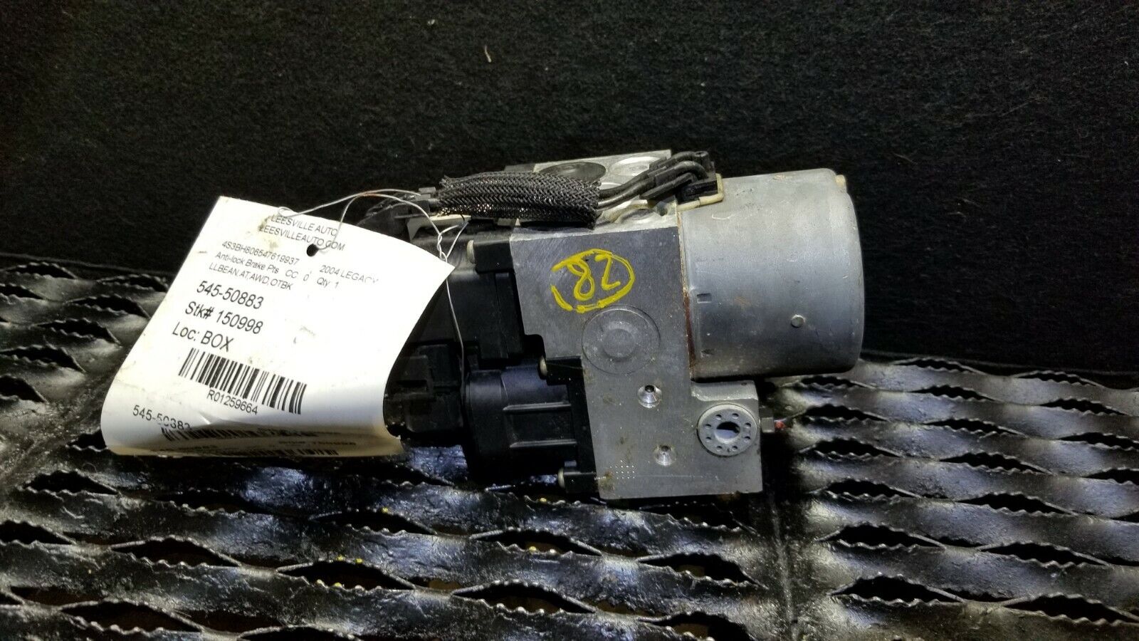 2004 Subaru Legacy ABS Pump Anti Lock Brake with Module OEM Part #82 - Reliable Braking System Replacement for Safe Driving