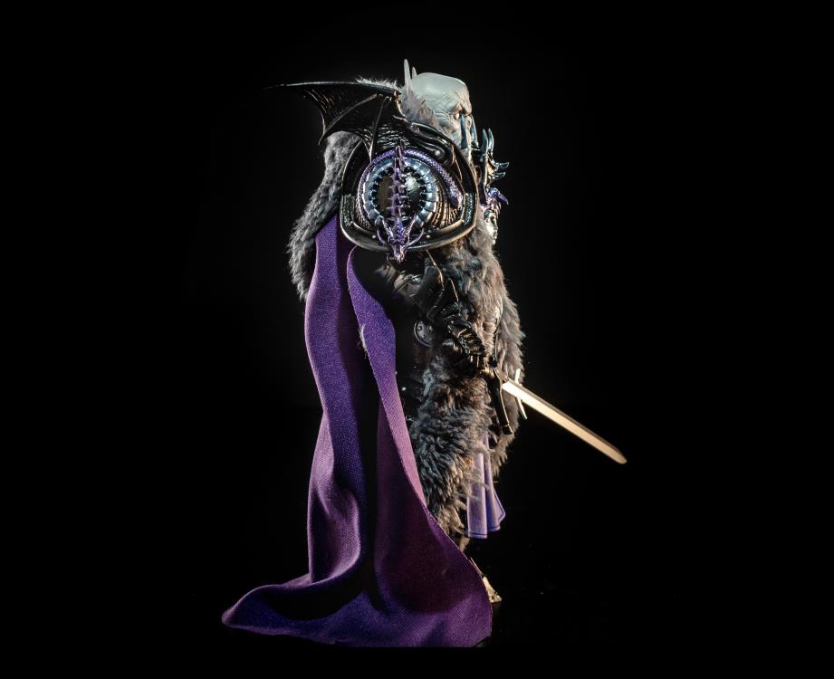 Four Horsemen Studio Mythic Legions 1/12 Scale 6-inch Action Figure - Illythia Baron Volligar 2 | Collectible Fantasy Warrior for Display & Role-Playing Games