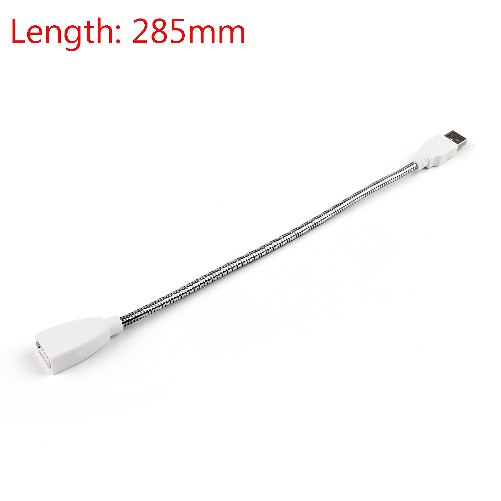10Pcs USB Power Extension Cables - Flexible Solid Tube for USB LED Lamps, Night Lights & Desk Lighting - Perfect for Home, Office & Dorm Room Decor