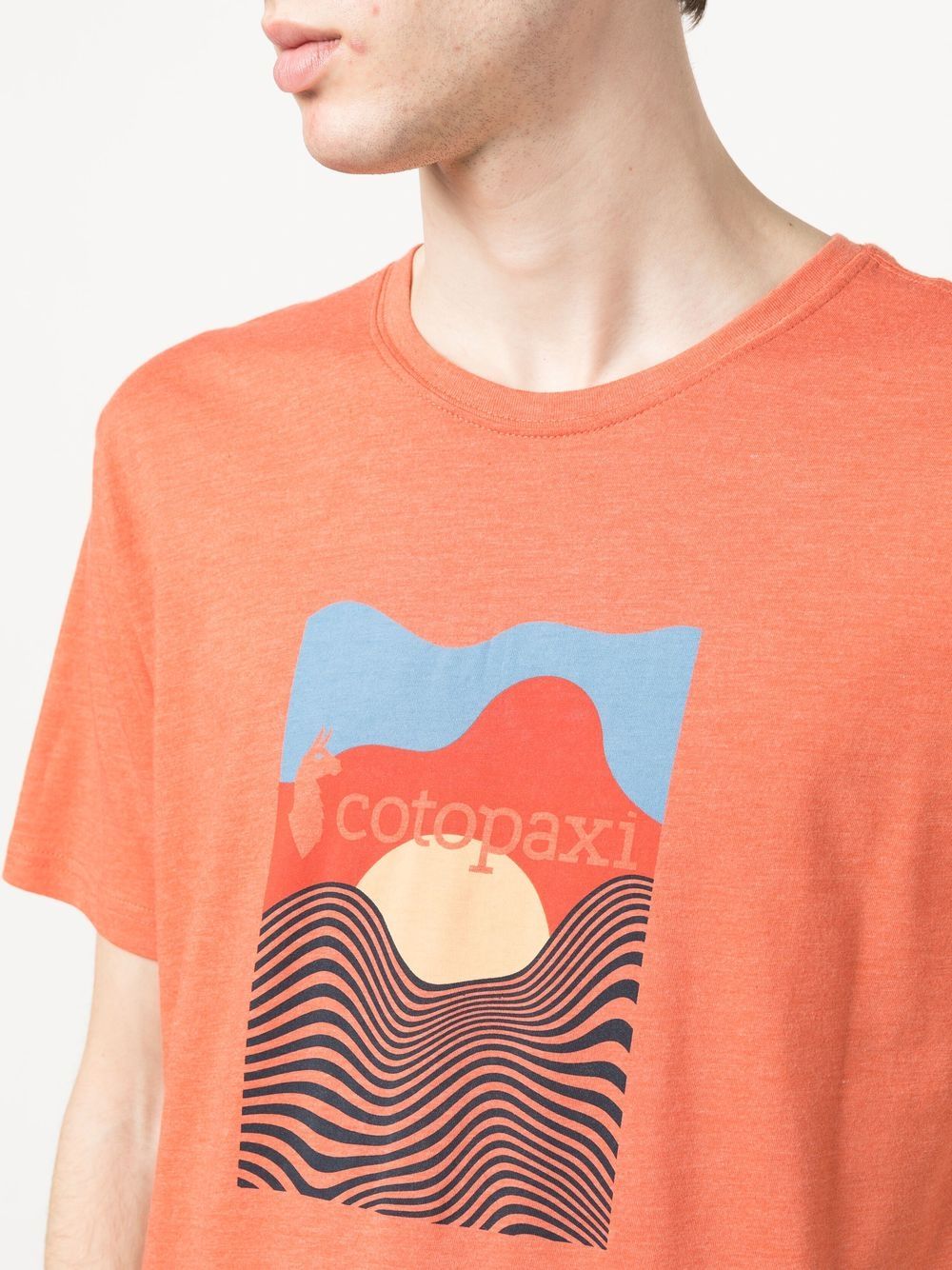Cotopaxi Men's & Women's T-Shirts and Polo Shirts - Comfortable & Stylish Orange Activewear for Hiking, Travel & Outdoor Adventures