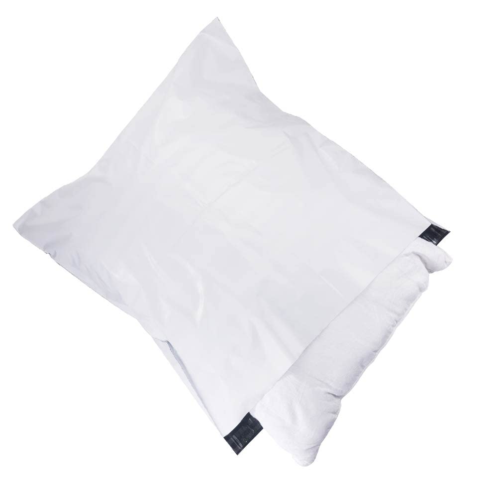 300 PCS 24x24 inch White Poly Mailers - Self Adhesive Waterproof Shipping Envelopes, Durable Tear-Proof Packaging Bags for Office, Industrial Postal & Gift Shipping - Perfect for Ecommerce, Amazon FBA & Small Business Mailers
