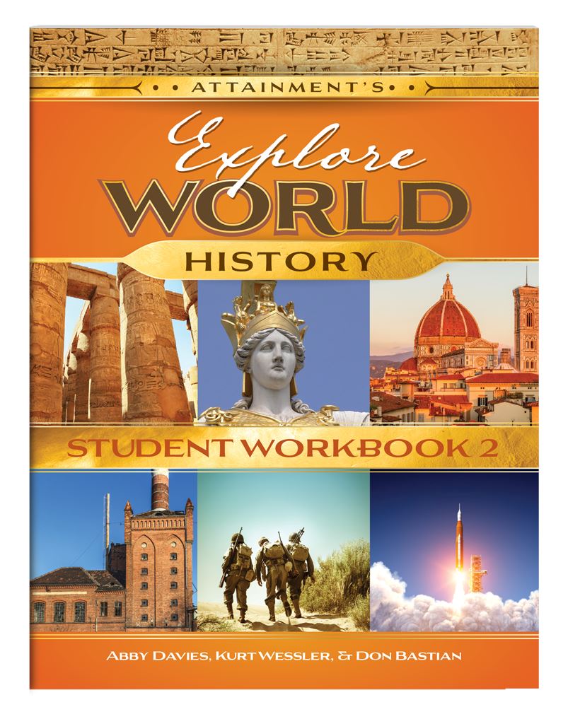 Explore World History 2nd Edition Curriculum for Grades 6-12 | Comprehensive Social Studies Textbook | Perfect for Homeschooling & Classroom Learning