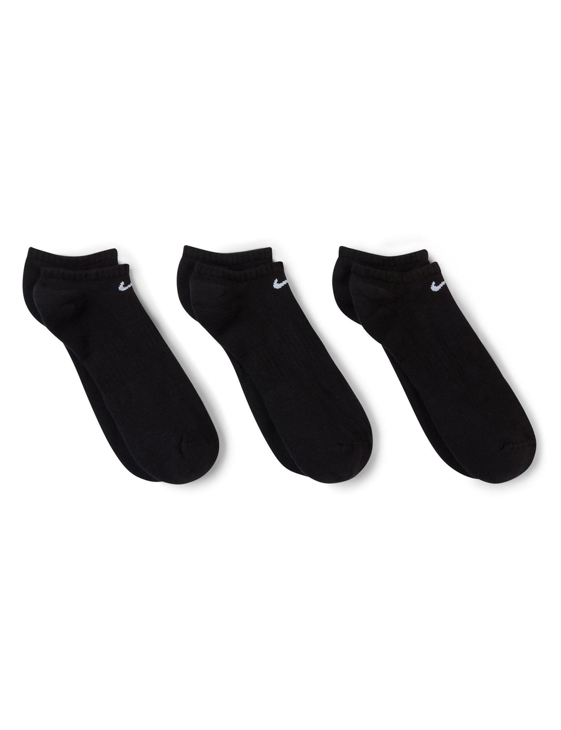 Comfortable Everyday Cushioned Socks (3 Pairs) - Black & White for Men & Women - Perfect for Work, Running, and Home Relaxation