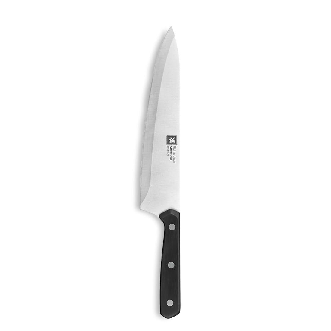 Premium Richardson Sheffield 6-Piece Cucina Knife Set with Wooden Block - Professional Kitchen Knives for Chefs & Home Cooking - Perfect for Slicing, Dicing & Food Prep