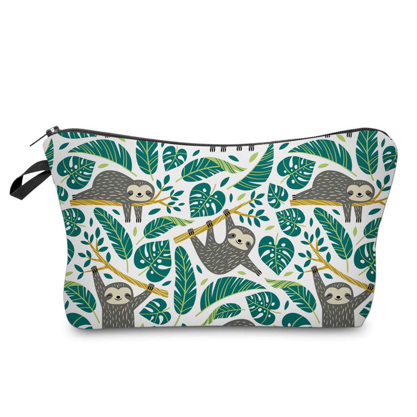 Waterproof Cosmetic Bag for Women - 2 Pack Travel Makeup Pouch for Purse & Toiletry Organizer | Perfect for Girls' Travel & Daily Use