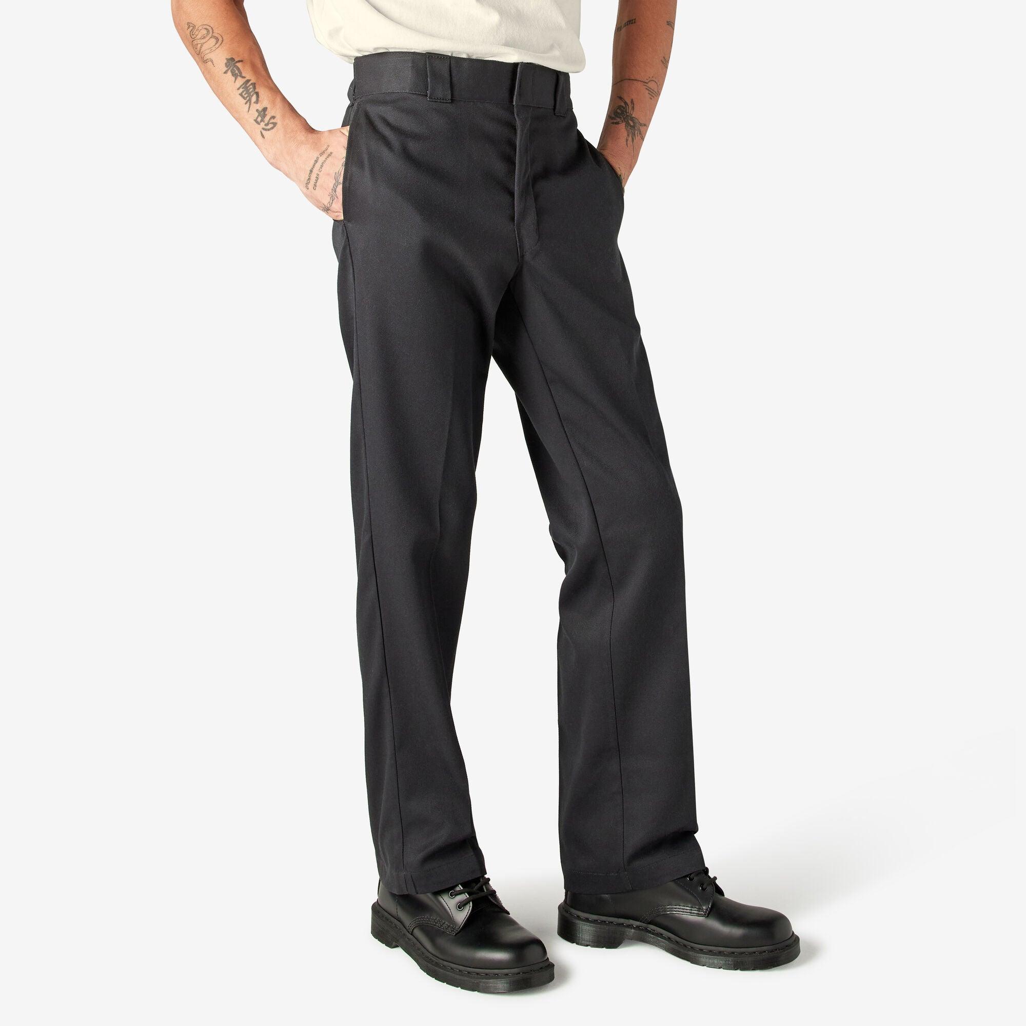 874® FLEX Work Pants for Men - Durable & Comfortable Black Workwear Pants for Construction, Carpentry & Outdoor Jobs